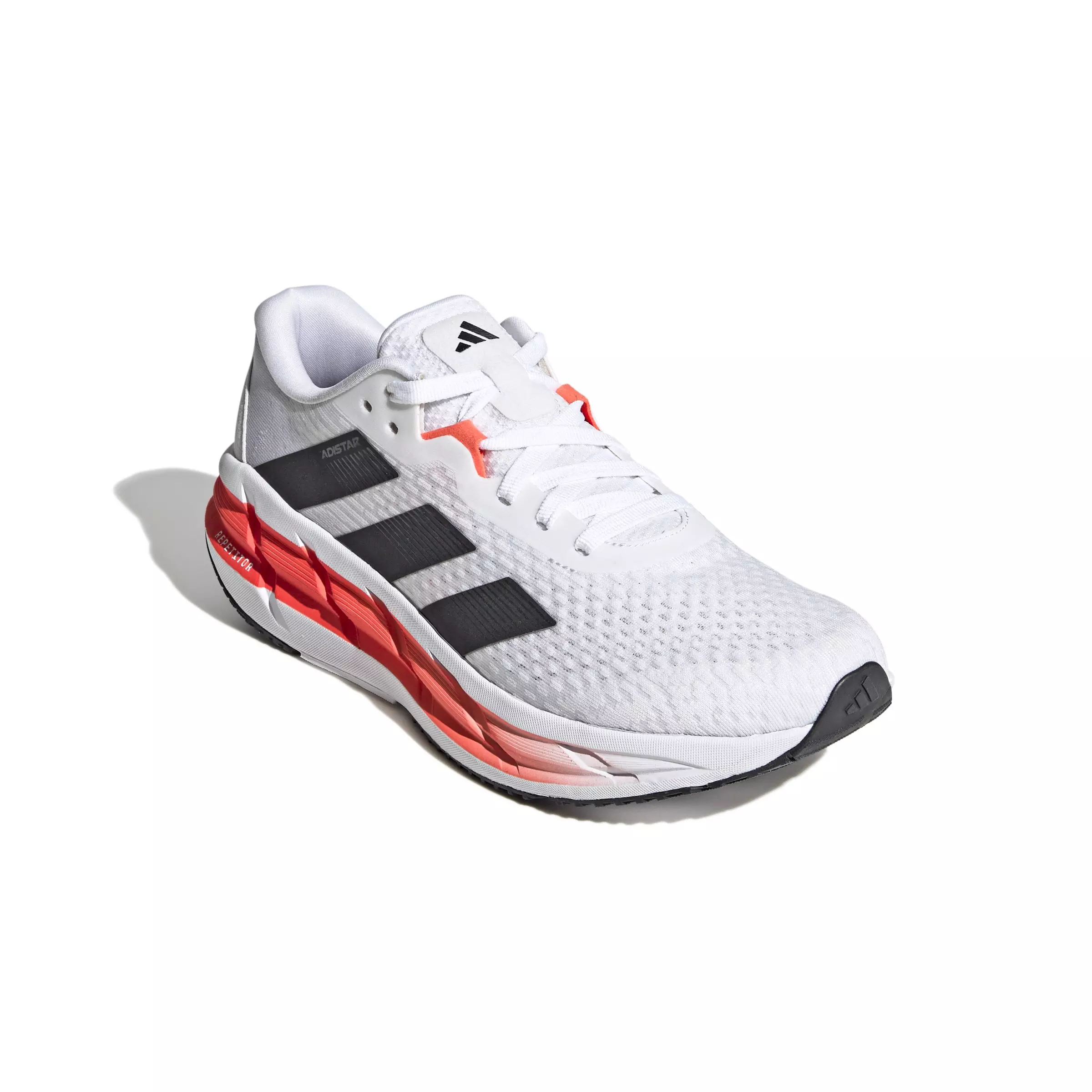 adidas Adistar 3 "Ftwr White/Core Black/Solar Red" Men's Running Shoe - WHITE/BLACK/RED