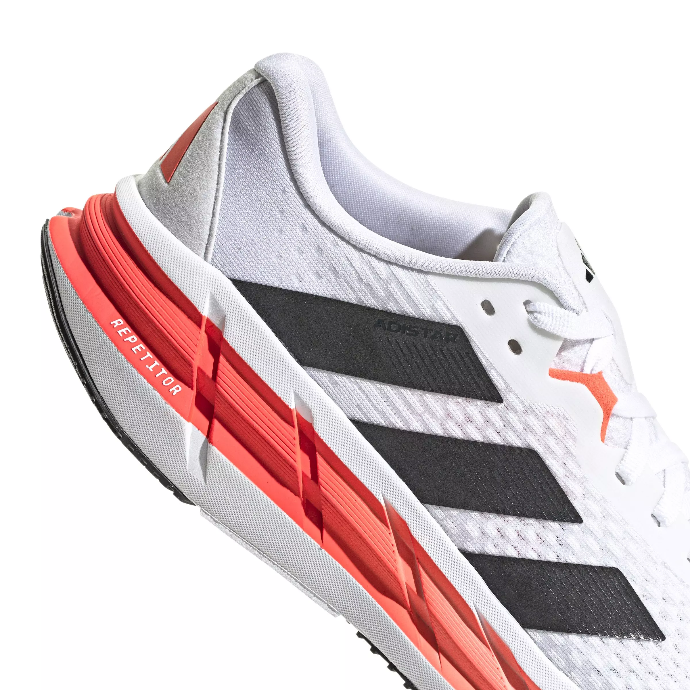 adidas Adistar 3 "Ftwr White/Core Black/Solar Red" Men's Running Shoe - WHITE/BLACK/RED