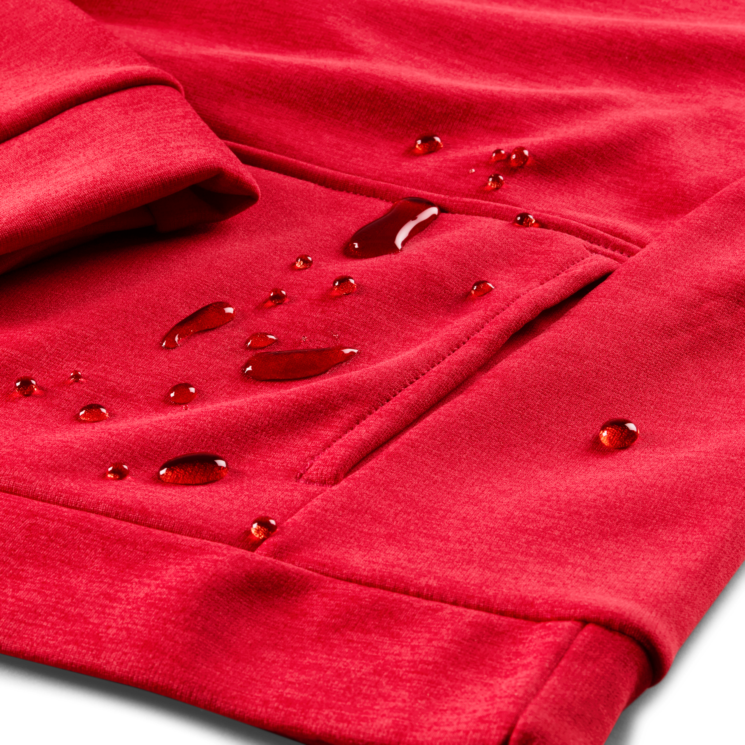 Nike Multi Stain Repel Therma-FIT Big Kids' Red Hoodie