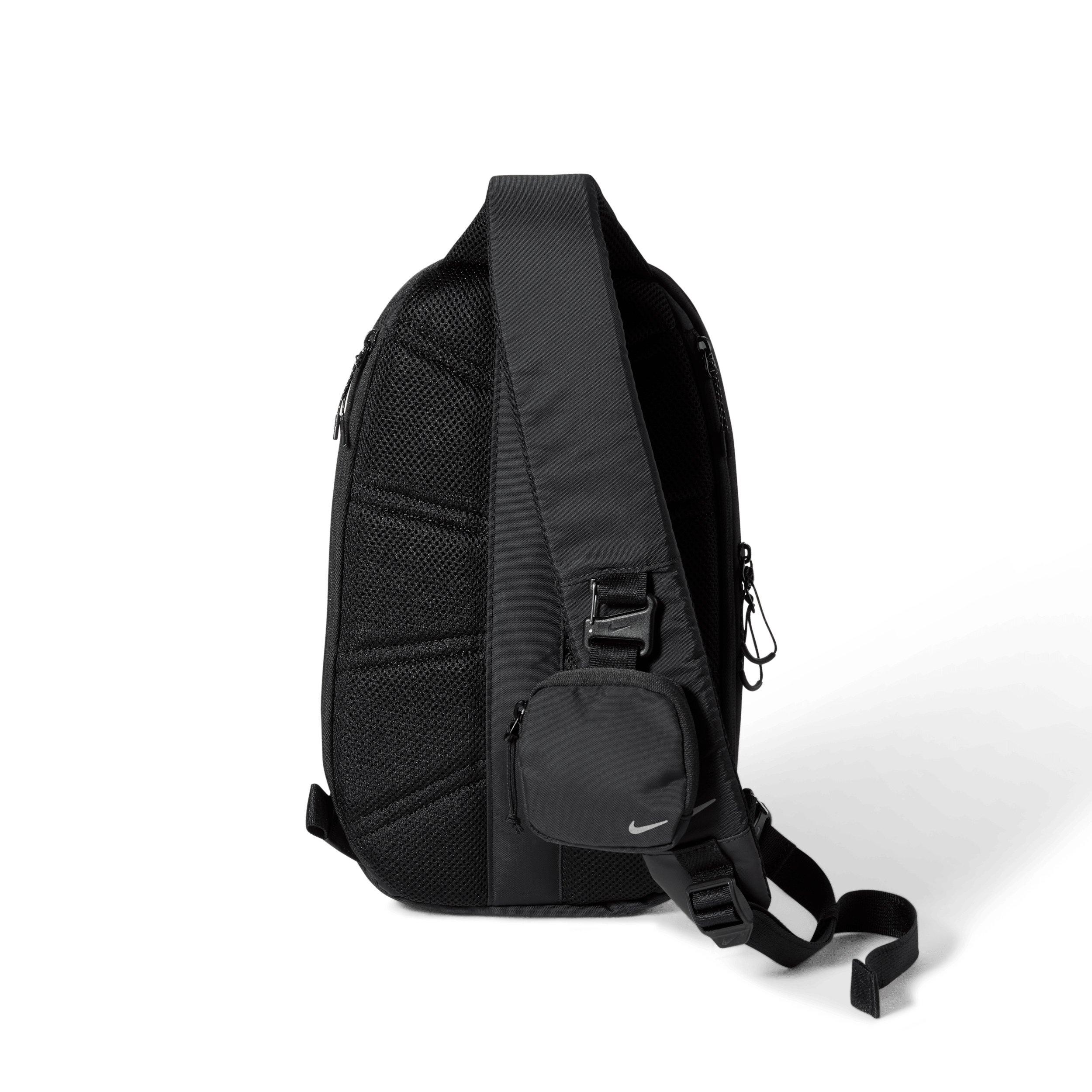 Nike Commute Black/Black/Reflect Silver Sling Bag
