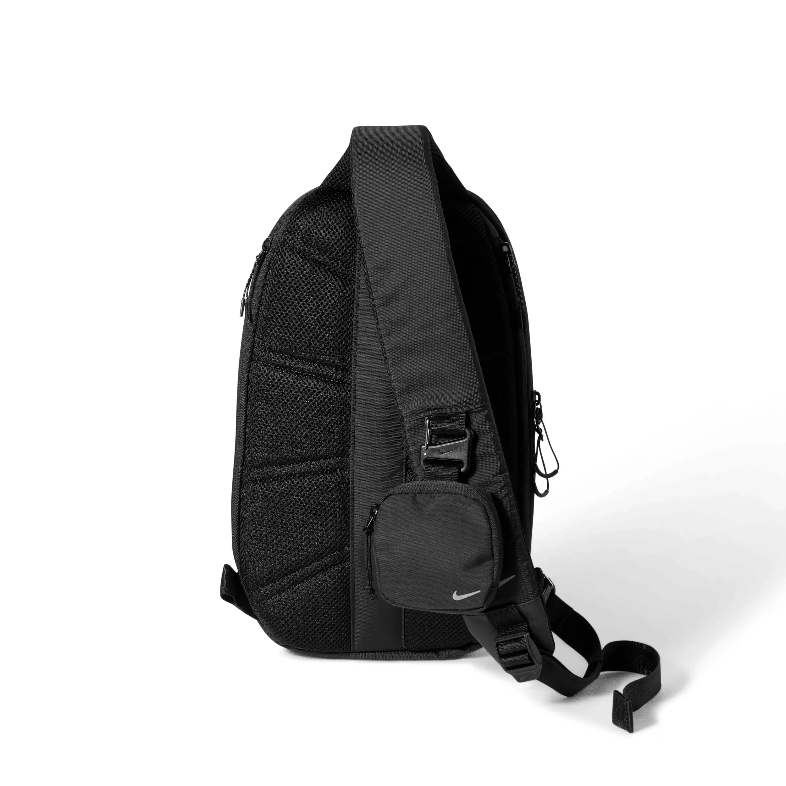 Nike Commute Sling Bag - Black/Black/Reflect Silver - BLACK/BLACK/SILVER