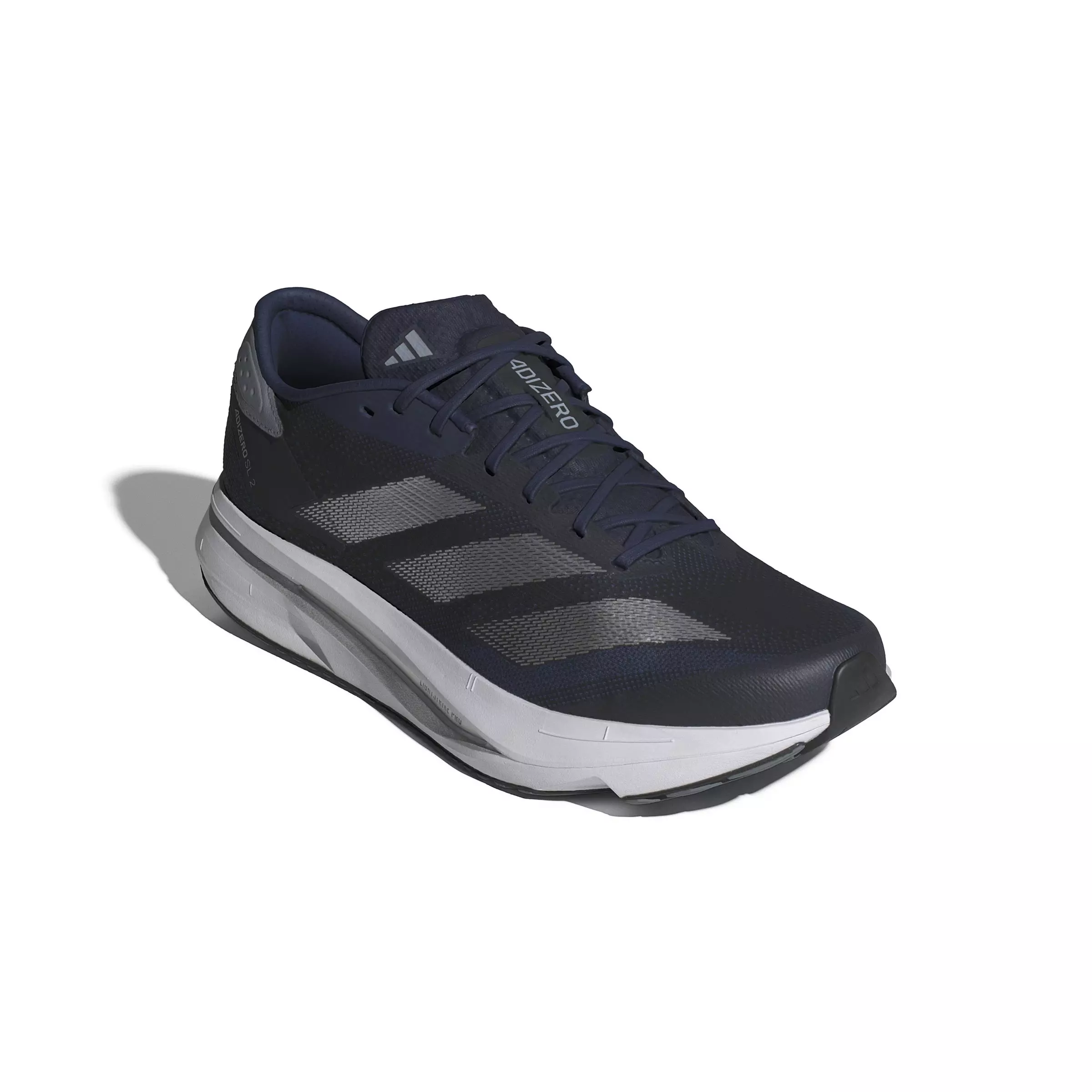adidas Adizero Sl2 "Dark Blue/Silver Metallic/Halo Silver" Men's Running Shoe - DK BLUE/SILVER/SILVER