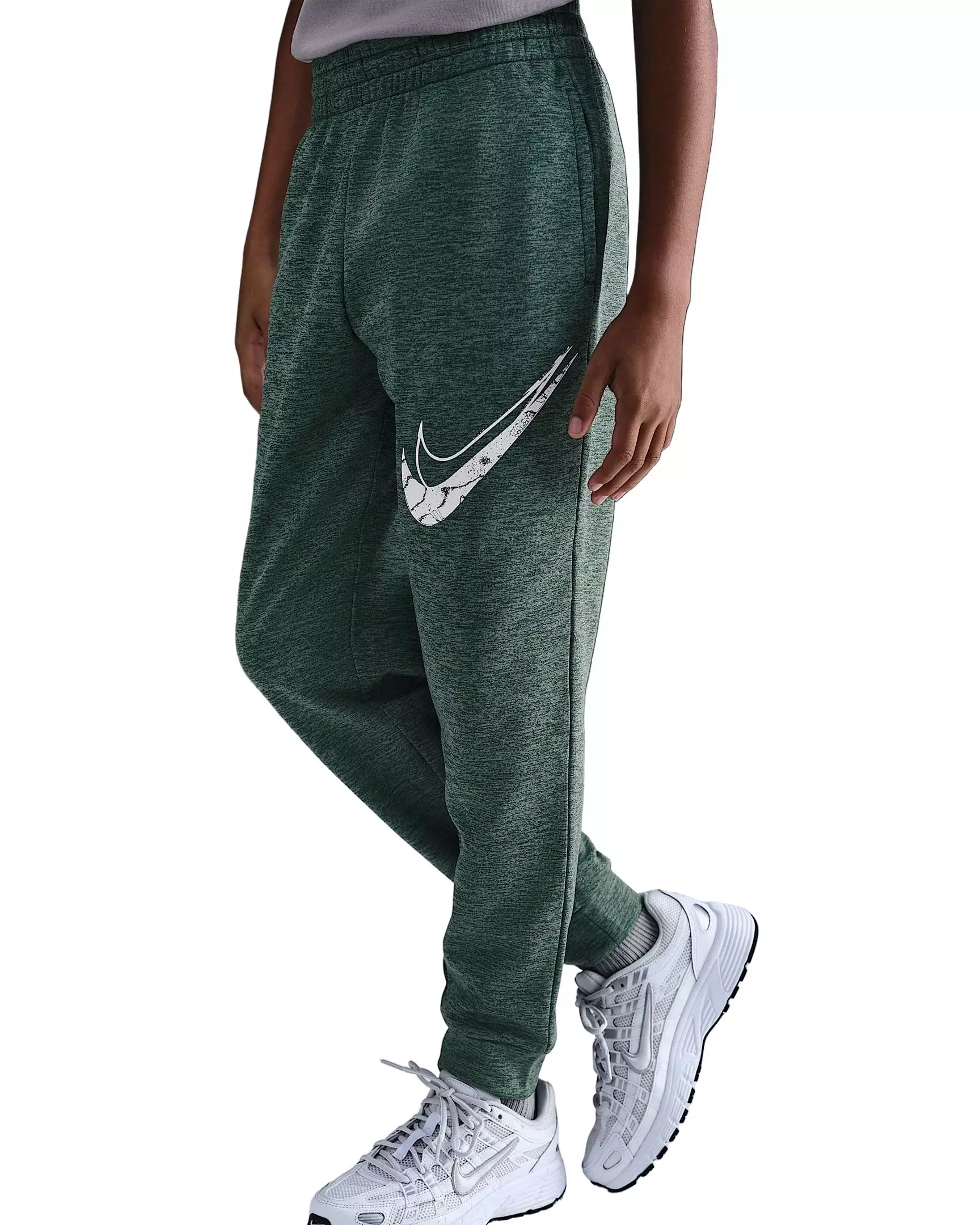 Nike Big Kids' Multi Stain Repel Therma-FIT Joggers - Green - GREEN