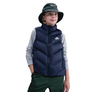Nike Big Kids' Sportswear All Day Play Therma-FIT Loose-FIT Puffer Vest - Blue