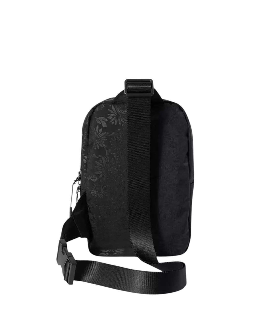 Nike Aura Floral Cross-Body Bag - Black - BLACK