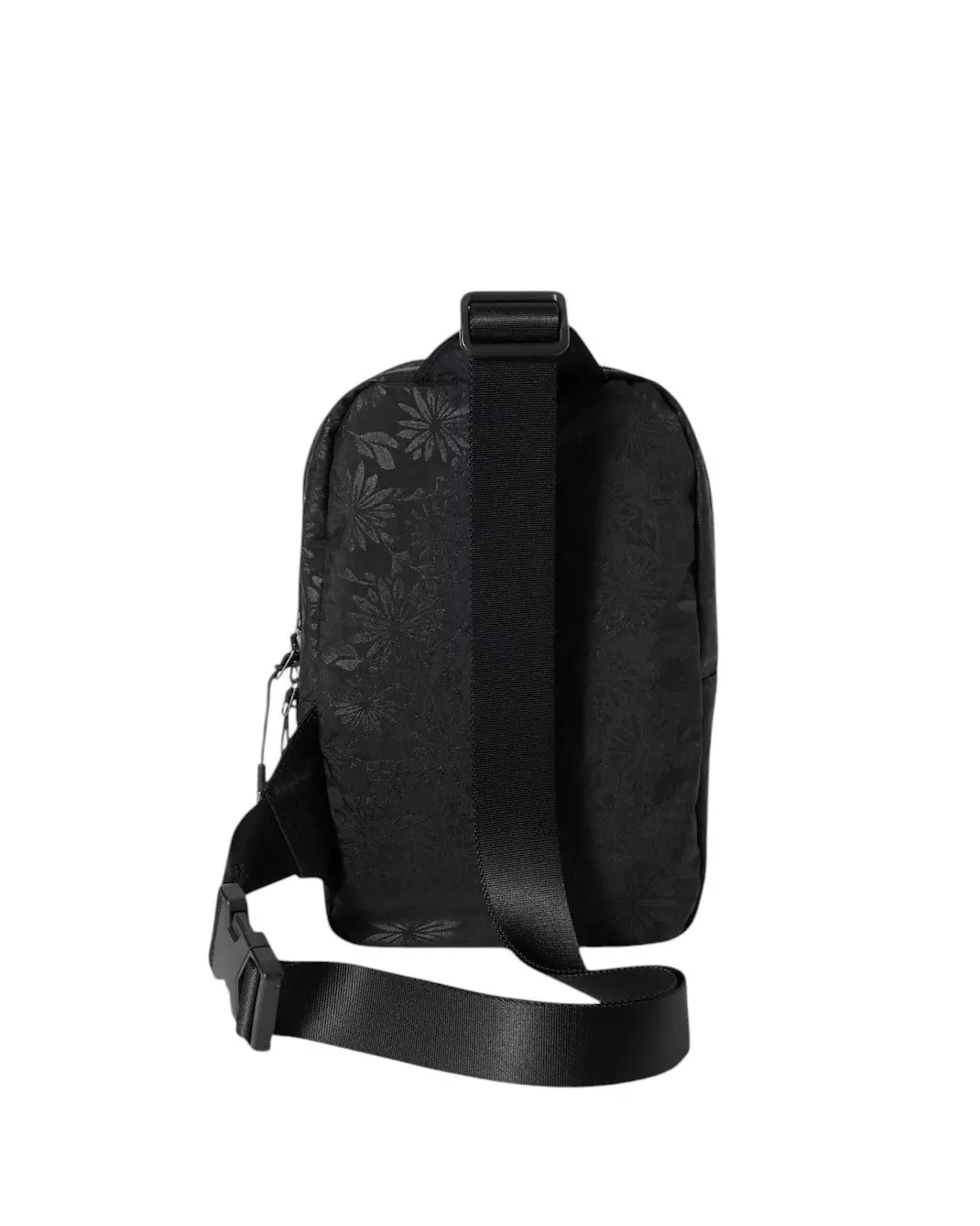 Nike Aura Floral Cross-Body Bag - Black - BLACK