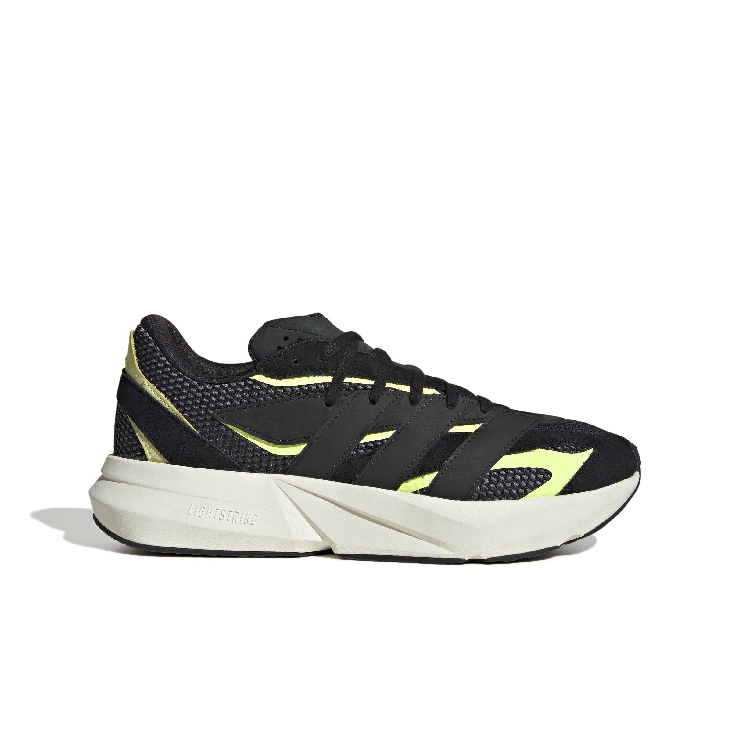 adidas Lightblaze "Core Black/Core Black/Hi-Res Yellow" Men's Shoe - BLACK/BLACK/YELLOW Thumbnail View 1