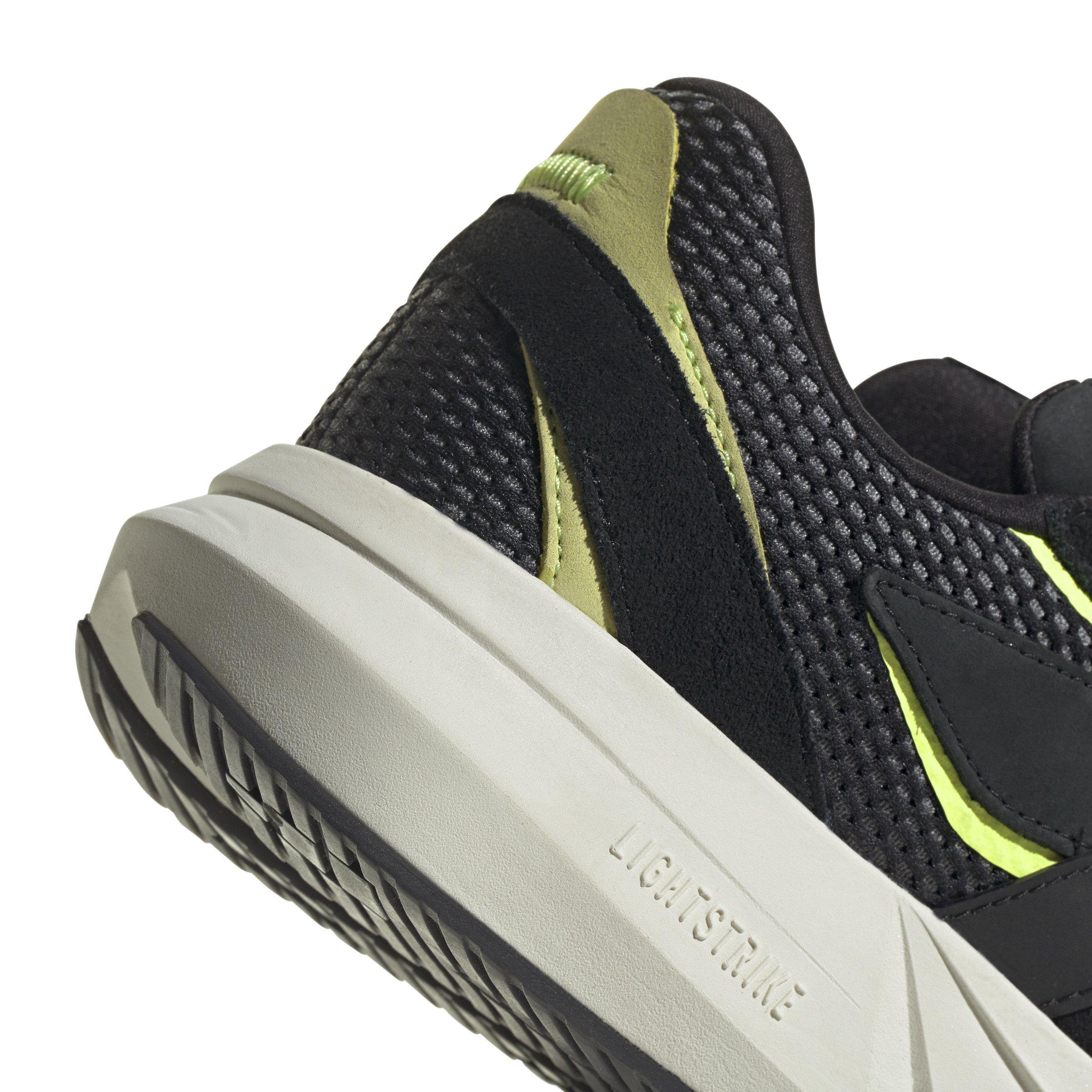 adidas Lightblaze "Core Black/Core Black/Hi-Res Yellow" Men's Shoe - BLACK/BLACK/YELLOW Thumbnail View 8