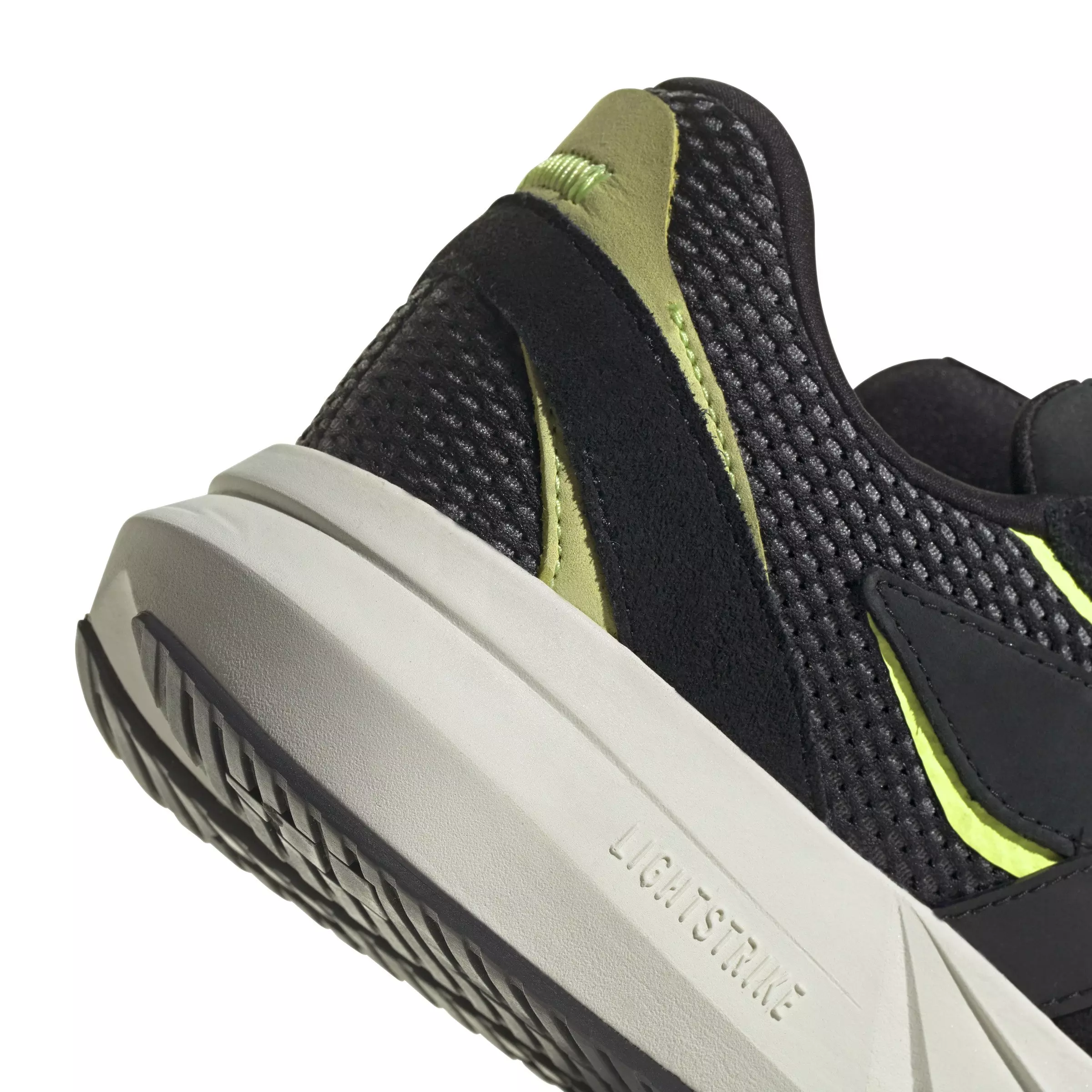 adidas Lightblaze "Core Black/Core Black/Hi-Res Yellow" Men's Shoe - BLACK/BLACK/YELLOW