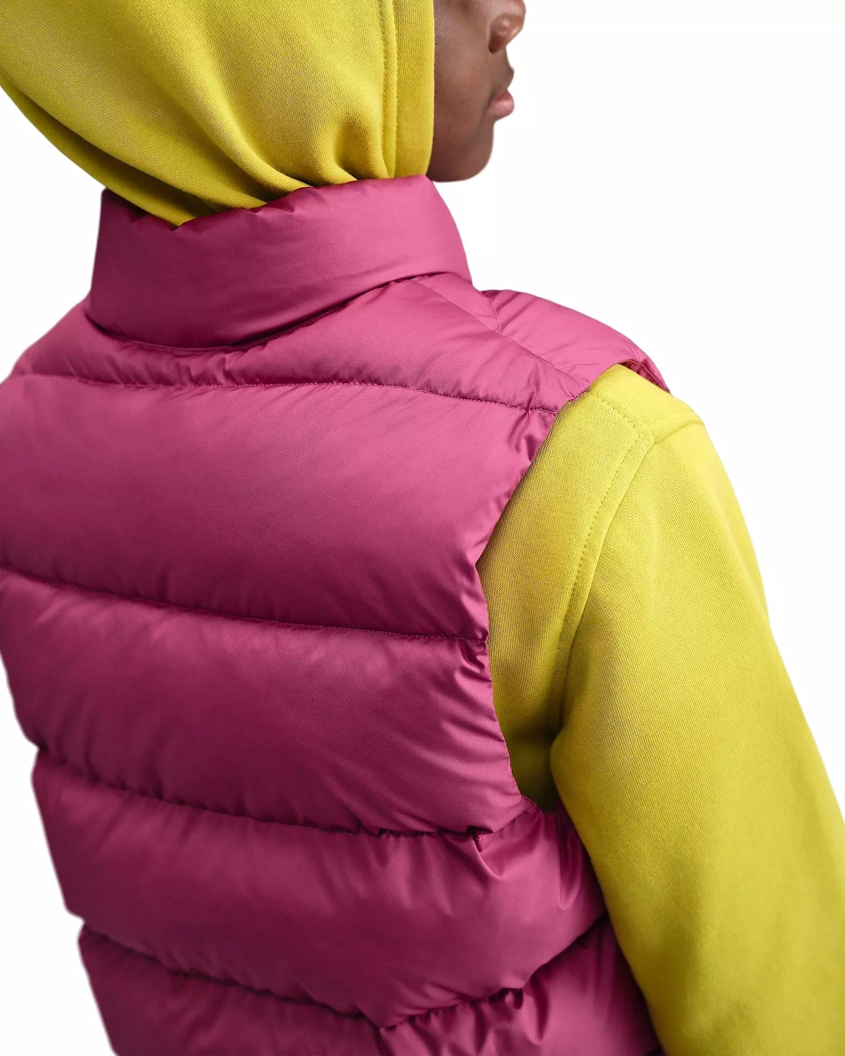 Nike Big Kids' Sportswear All Day Play Therma-FIT Loose-Fit Puffer Vest - Purple - PURPLE