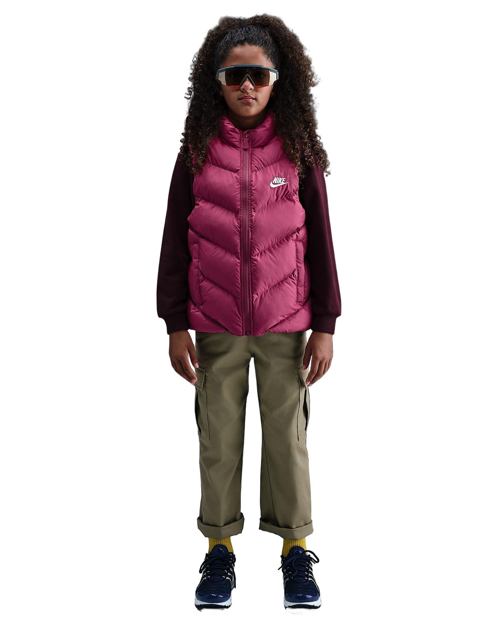 Nike Sportswear All Day Play Therma-FIT Loose-Fit Big Kids' Purple Puffer Vest