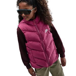 Nike Big Kids' Sportswear All Day Play Therma-FIT Loose-Fit Puffer Vest - Purple