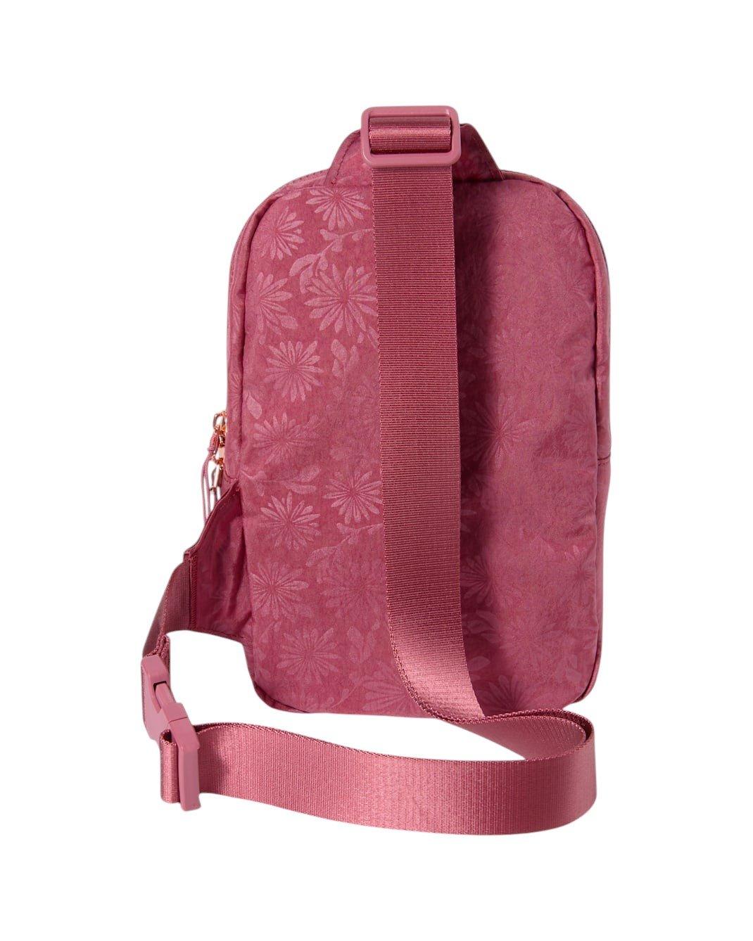 Nike Aura Floral Cross-Body Bag - Pink Smoke - PINK SMOKE
