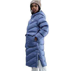 Nike Big Kids' Sportswear All Day Play Therma-FIT Loose-Fit Knee-Length Puffer Parka - Blue