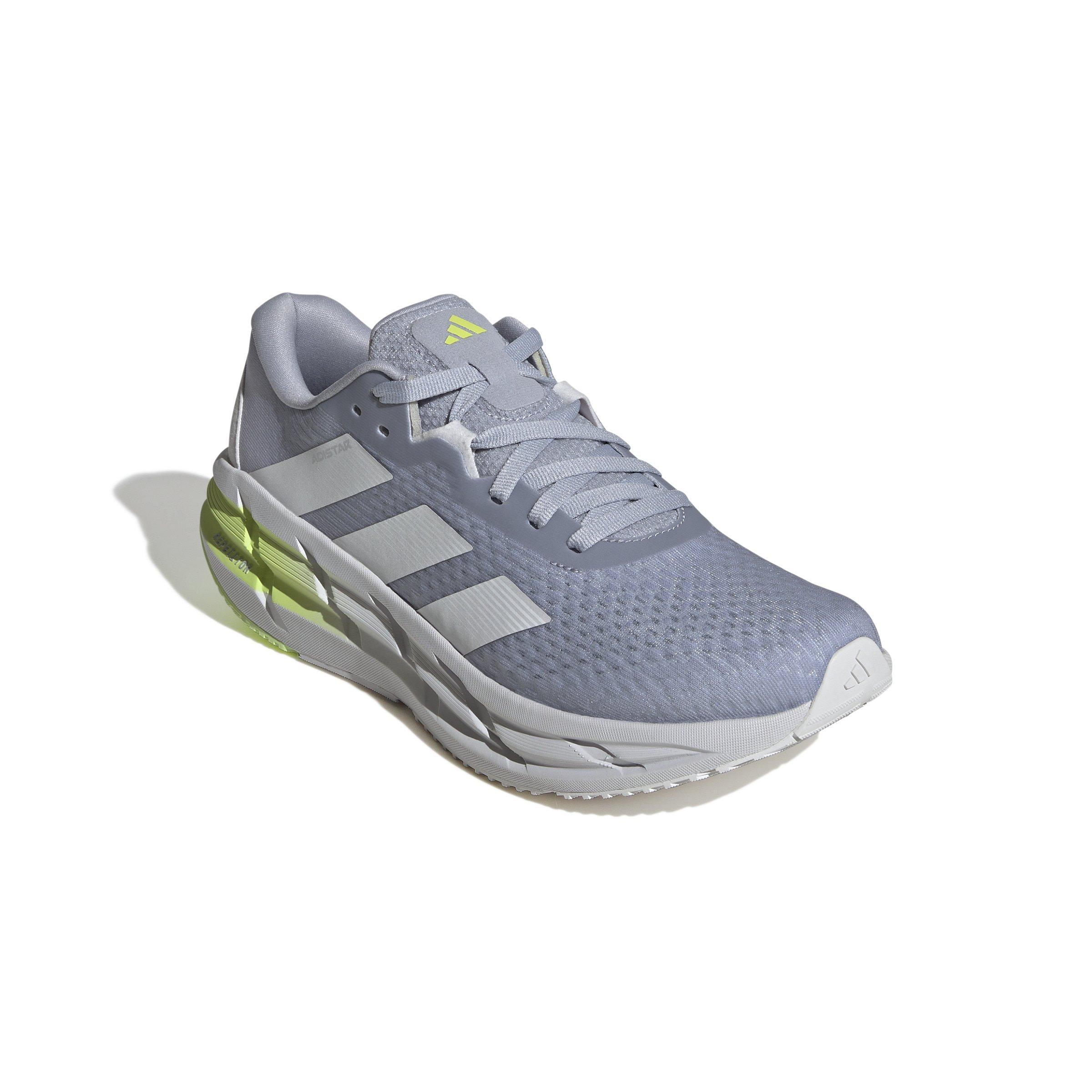 adidas Adistar 3 "Halo Silver/Zero Metallic/Pulse Lime" Men's Running Shoe - SILVER/ZERO/LIME Thumbnail View 3