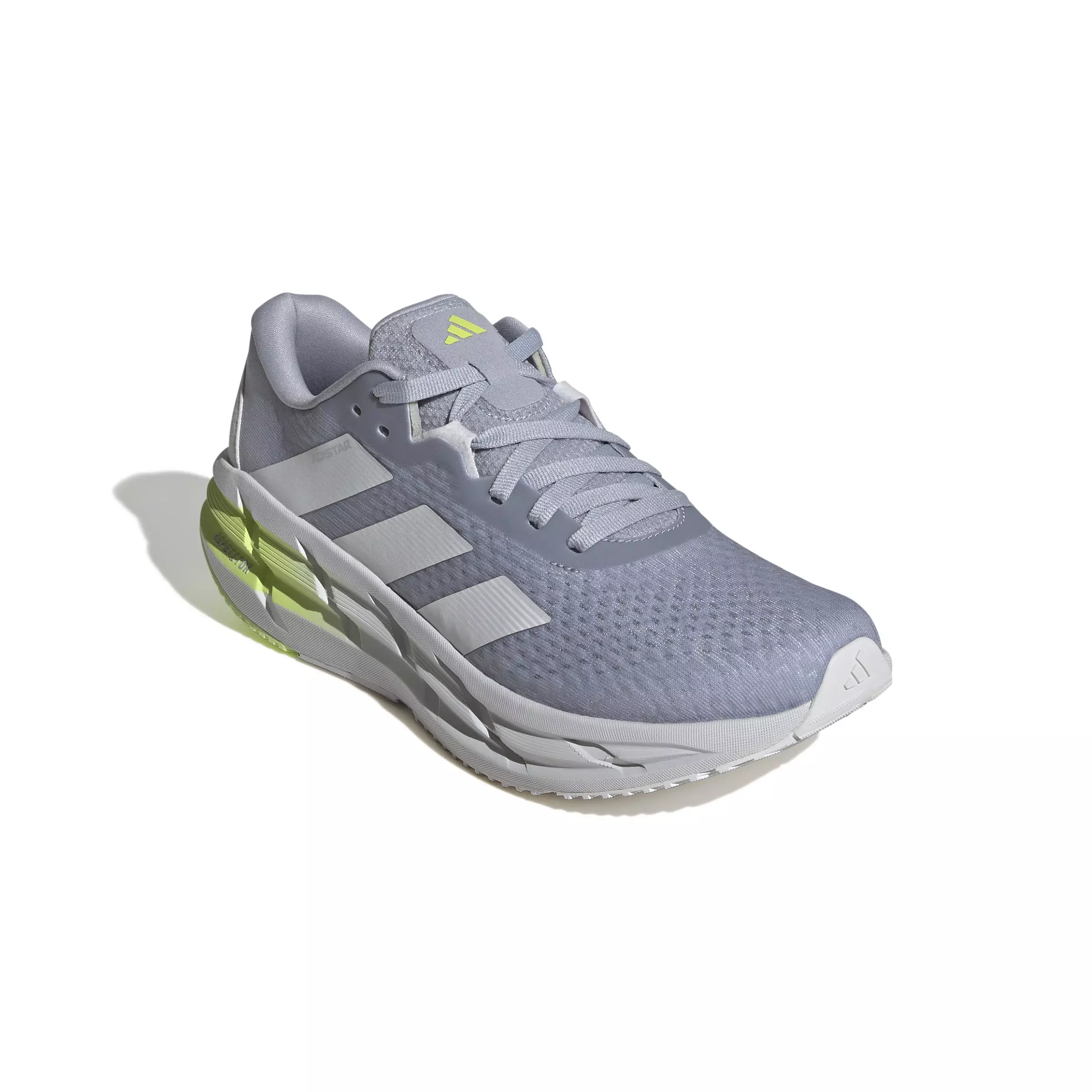 adidas Adistar 3 "Halo Silver/Zero Metallic/Pulse Lime" Men's Running Shoe - SILVER/ZERO/LIME