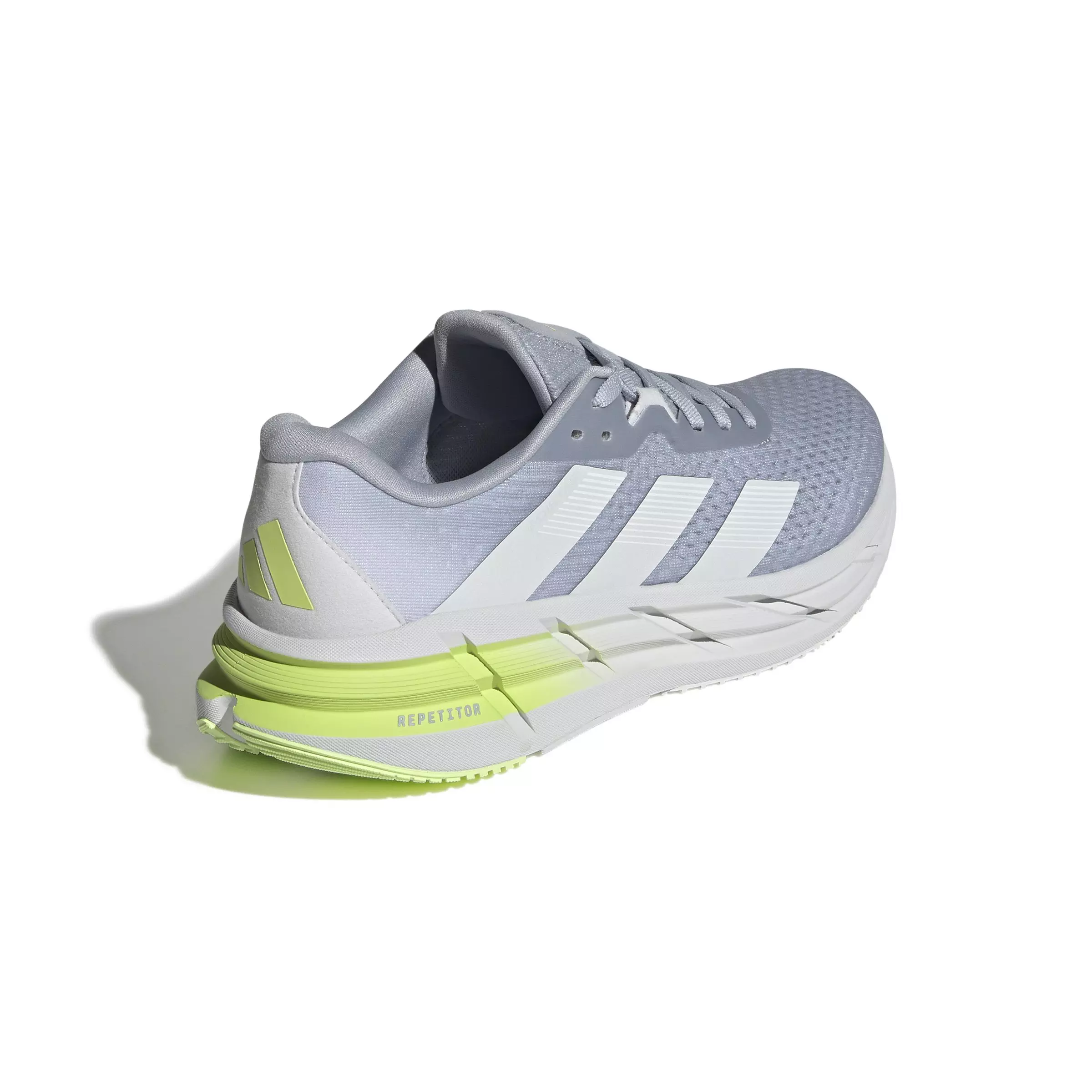 adidas Adistar 3 "Halo Silver/Zero Metallic/Pulse Lime" Men's Running Shoe - SILVER/ZERO/LIME