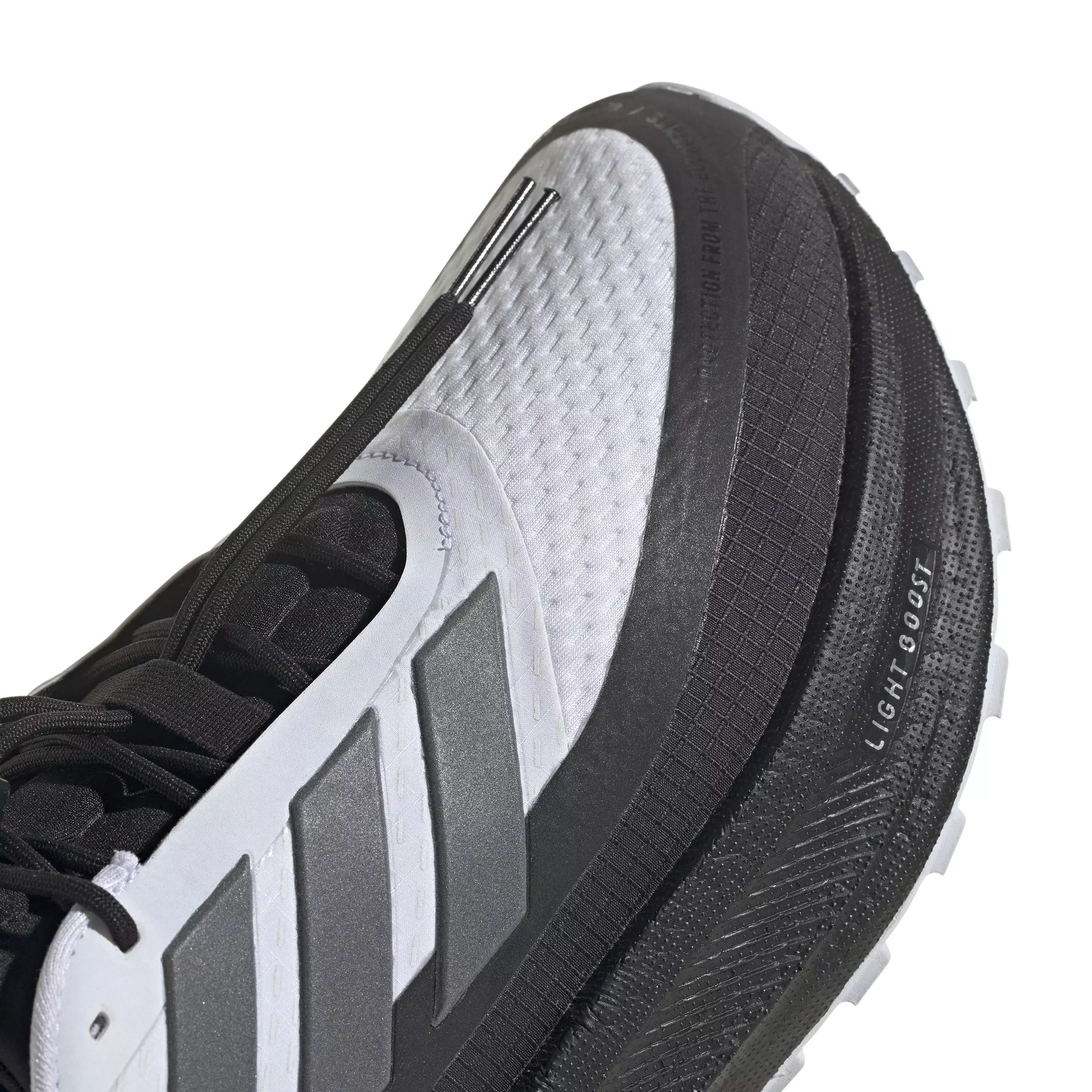 adidas Ultraboost 5 TR "Ftwr White/Iron Metallic/Core Black" Men's Running Shoe - WHITE/IRON/BLACK