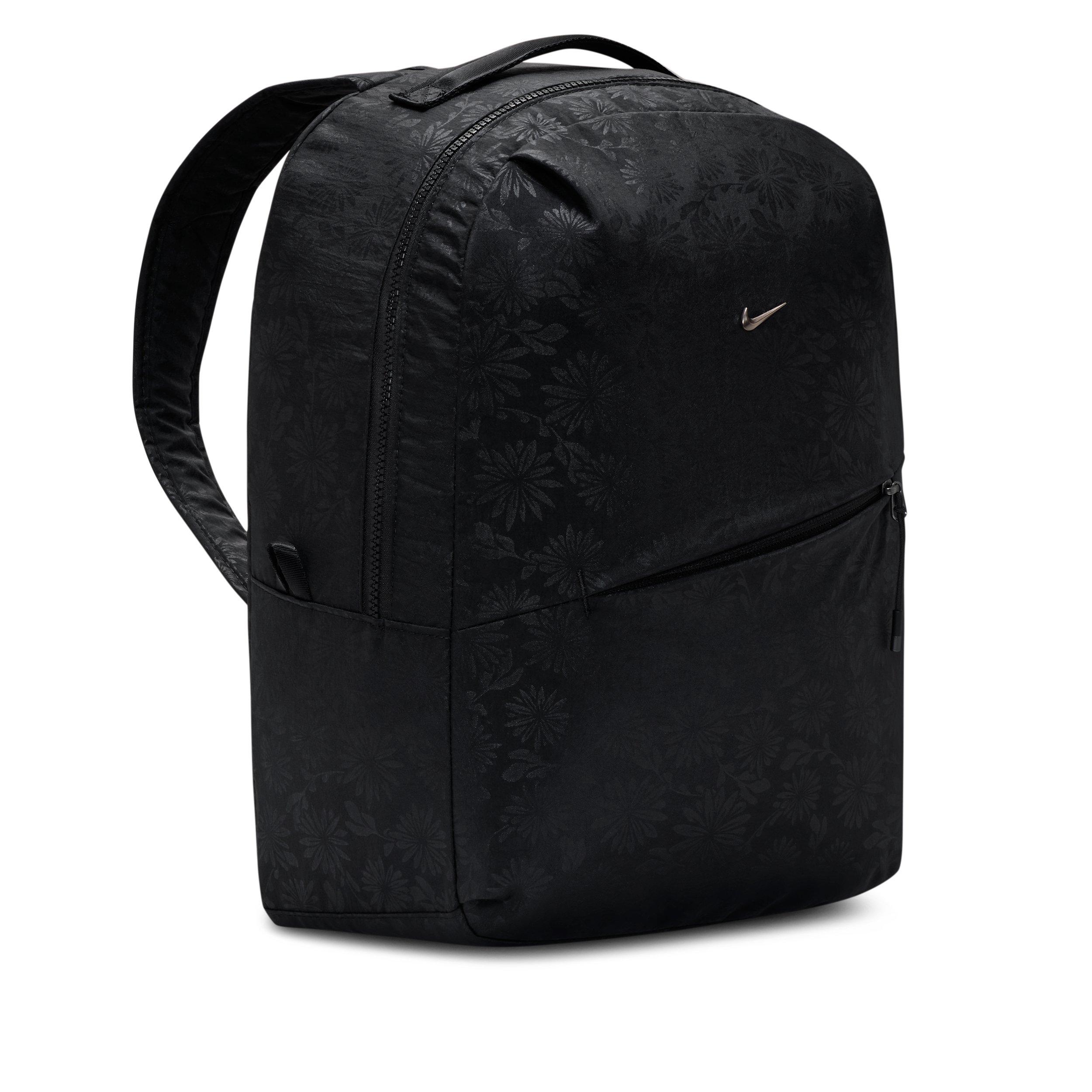 Nike Aura Floral Black/Black/Gunmetal Backpack