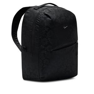 Nike Aura Floral Backpack - Black/Black/Gunmetal