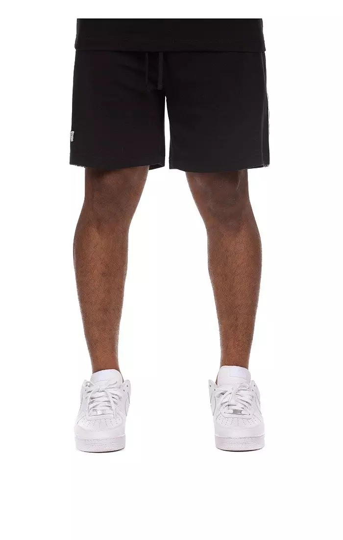 Hustle Gang Men's Steely Shorts - BLACK
