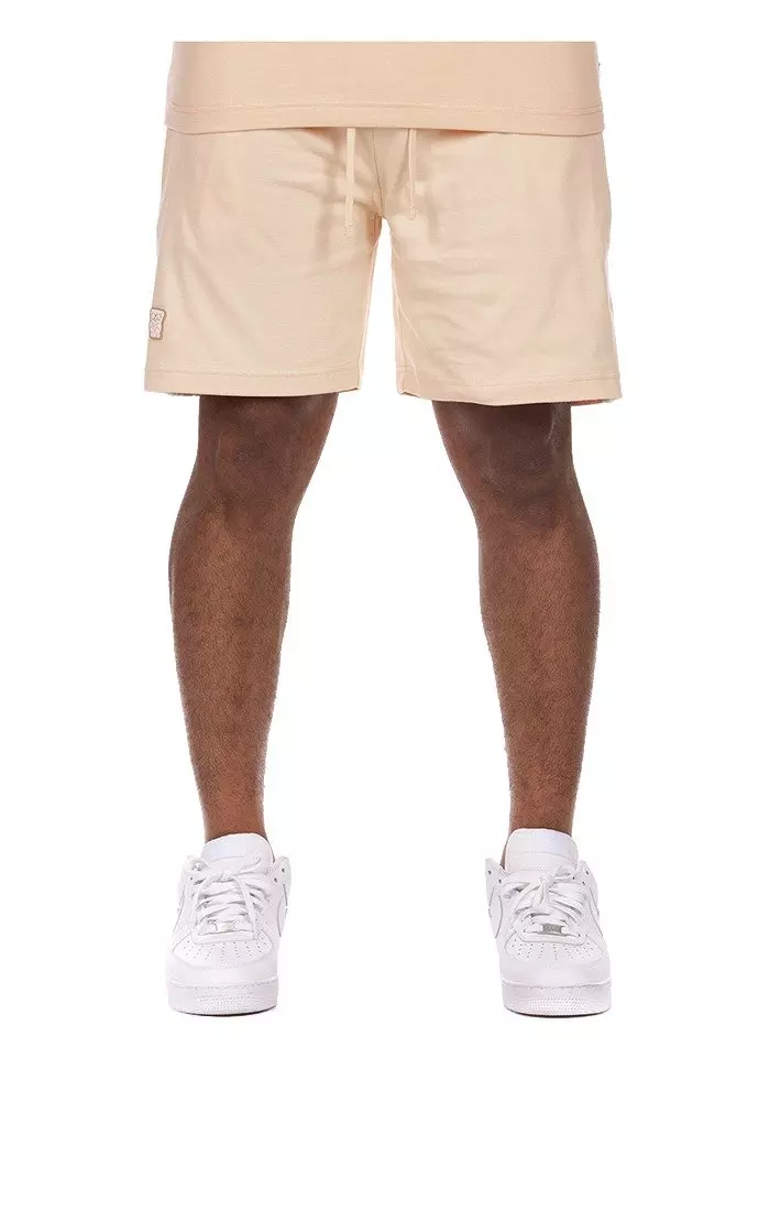 Hustle Gang Men's Steely Shorts - TAN