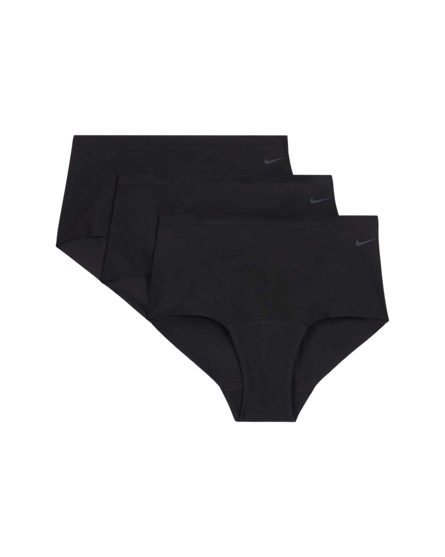 Nike Girls' Leak Protection: Period (3Pack) Hipster - Black - BLACK Thumbnail View 1