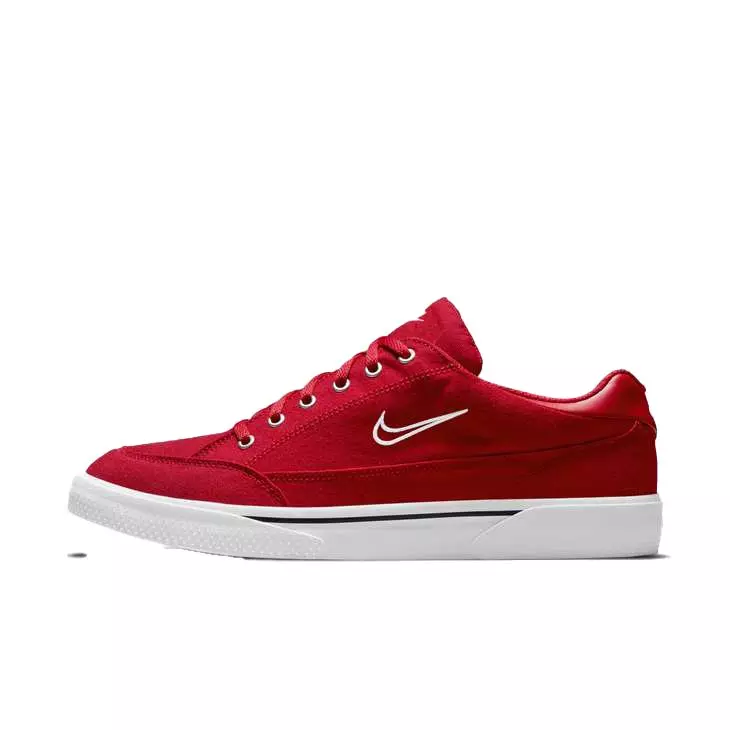 Nike Retro GTS "Gym Red/Whjite-Black/Matte Aluminum" Men's Shoe - RED