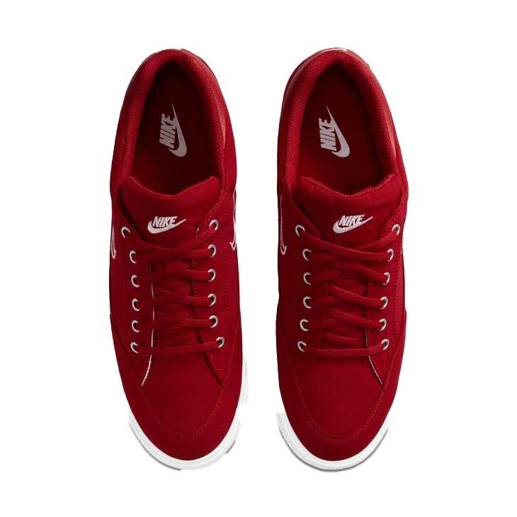 Nike Retro GTS "Gym Red/Whjite-Black/Matte Aluminum" Men's Shoe - RED Thumbnail View 4