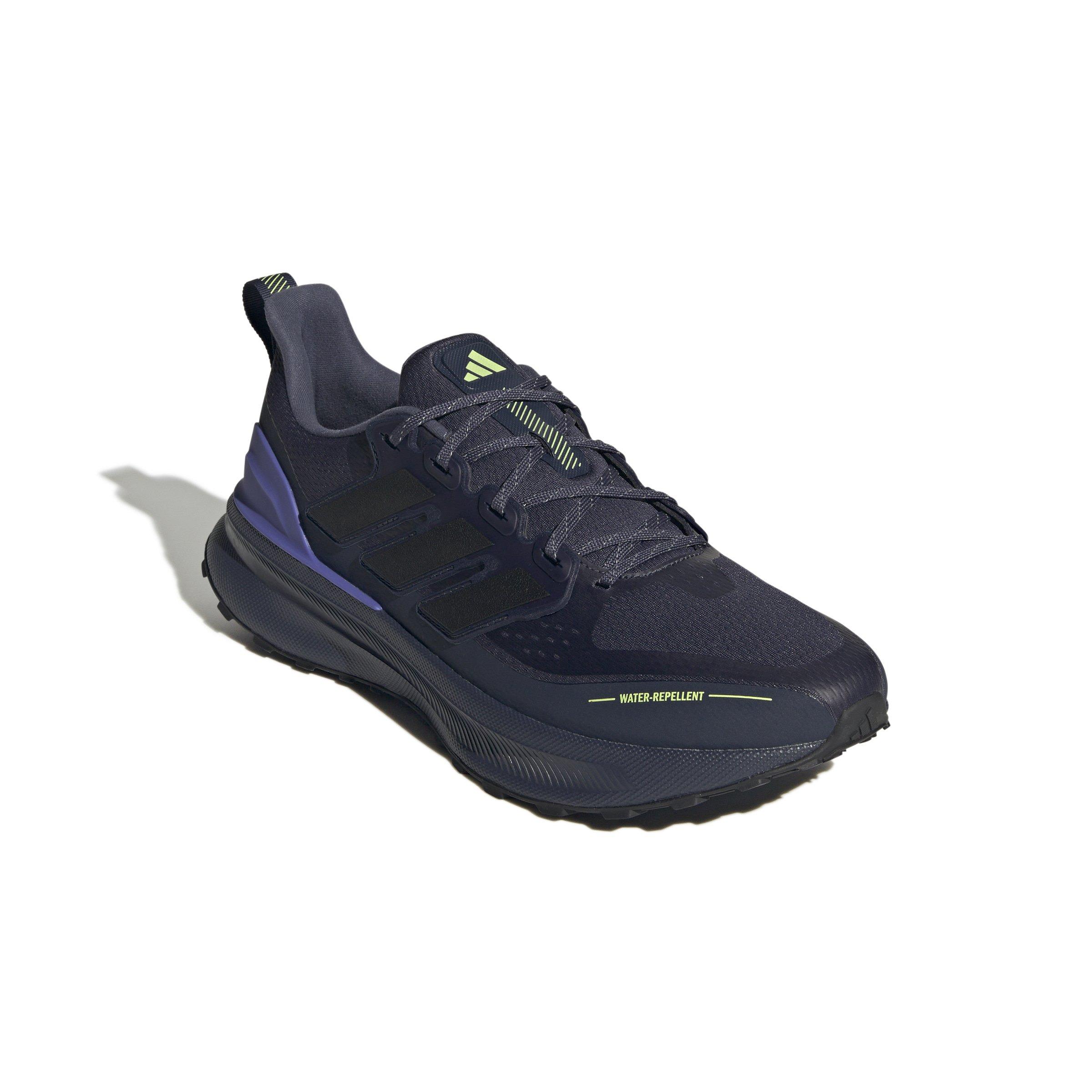 adidas Ultrarun 5 TR "Shadow Navy/Core Black/Pulse Lime" Men's Running Shoe - NAVY/BLACK/LIME Thumbnail View 3