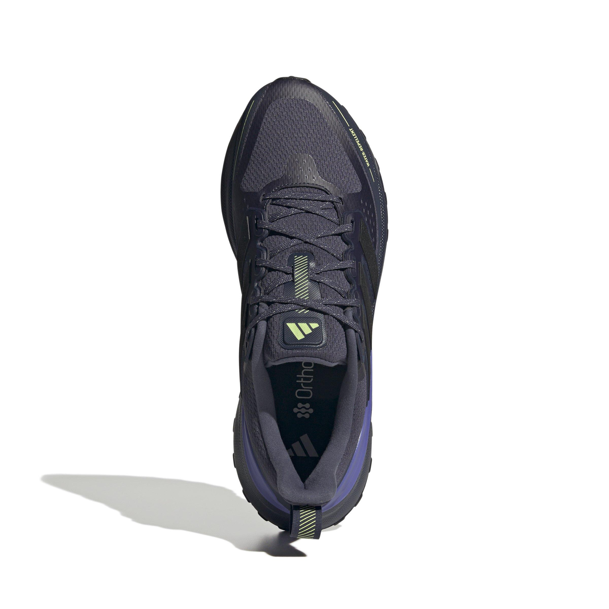 adidas Ultrarun 5 TR "Shadow Navy/Core Black/Pulse Lime" Men's Running Shoe - NAVY/BLACK/LIME Thumbnail View 5