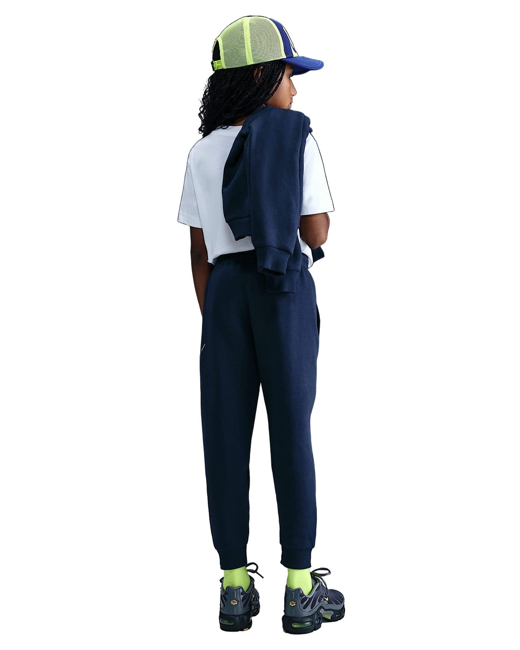 Nike Sportswear Club Fleece Silver Big Kids' Blue Joggers
