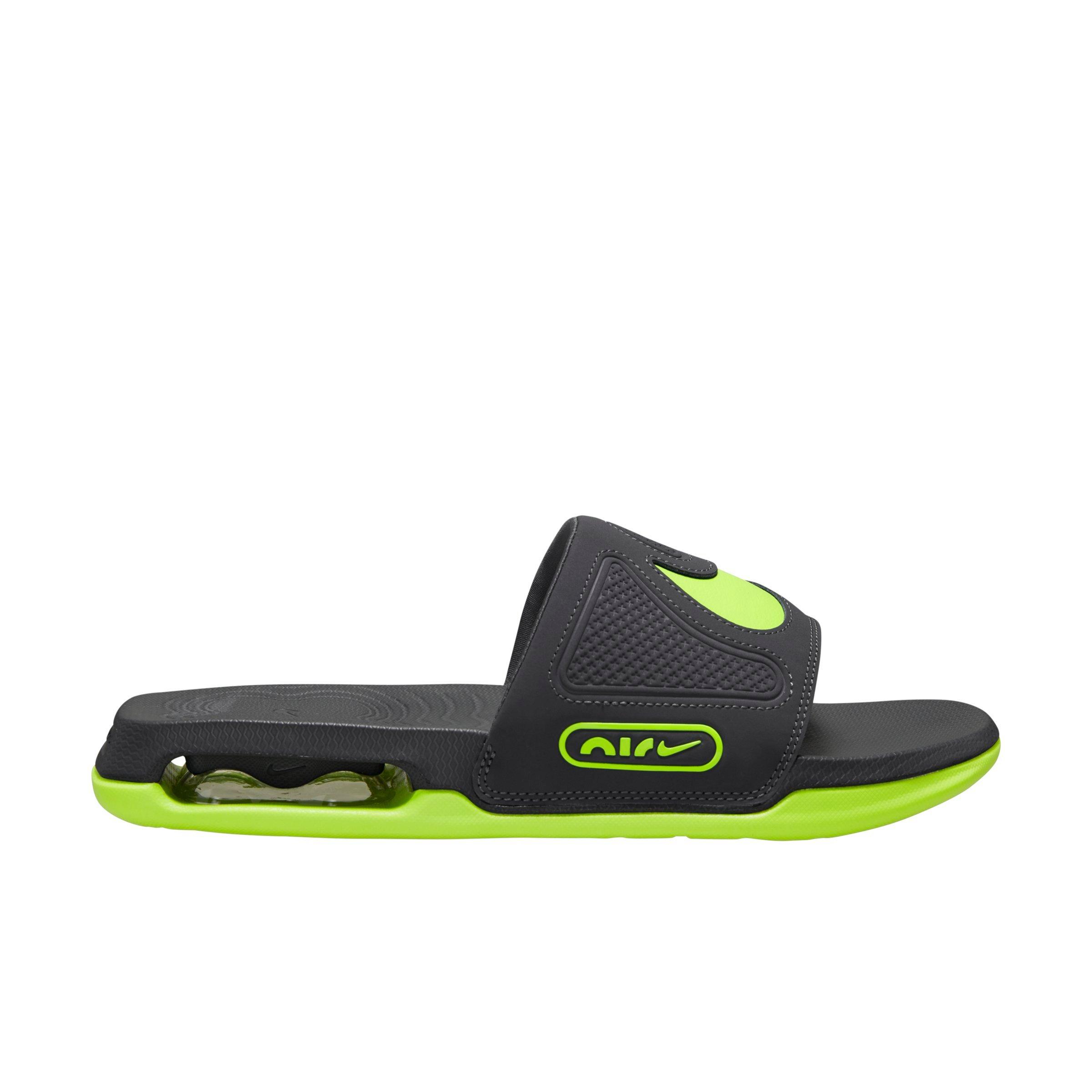 Nike Men's Air Max Cirro Slide Dark Grey Volt, 10