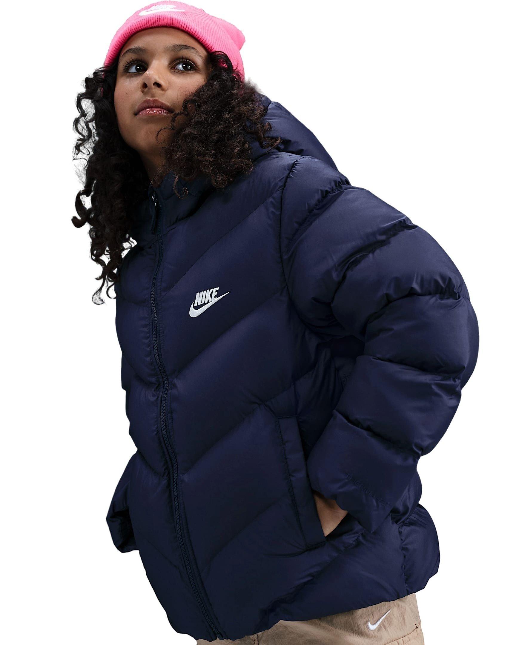Nike Sportswear All Day Plat Therma-FIT Loose-FIT Big Kids' Blue Puffer Jacket