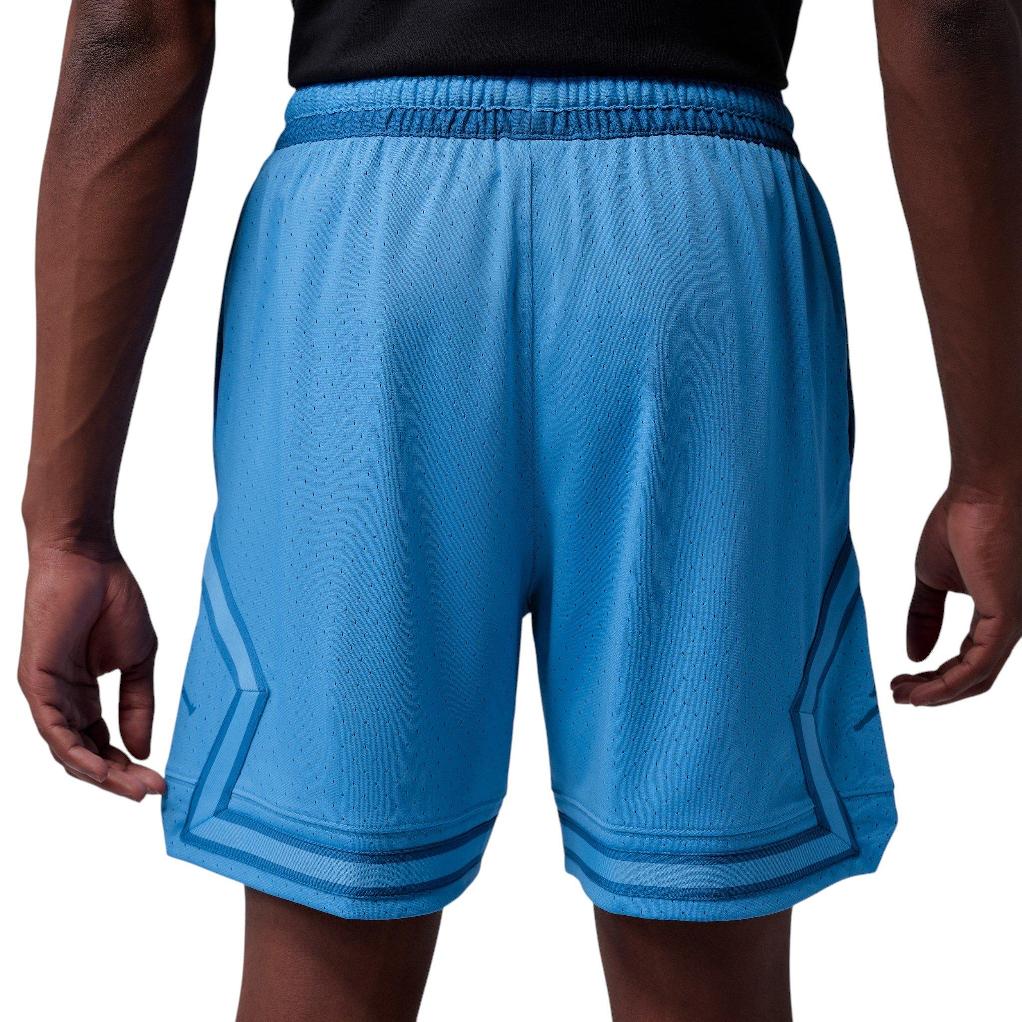 Jordan Men's Sport Dri-FIT Mesh Diamond Shorts - Blue Beyond/True Blue/True Blue - BLUE/BLUE/BLUE