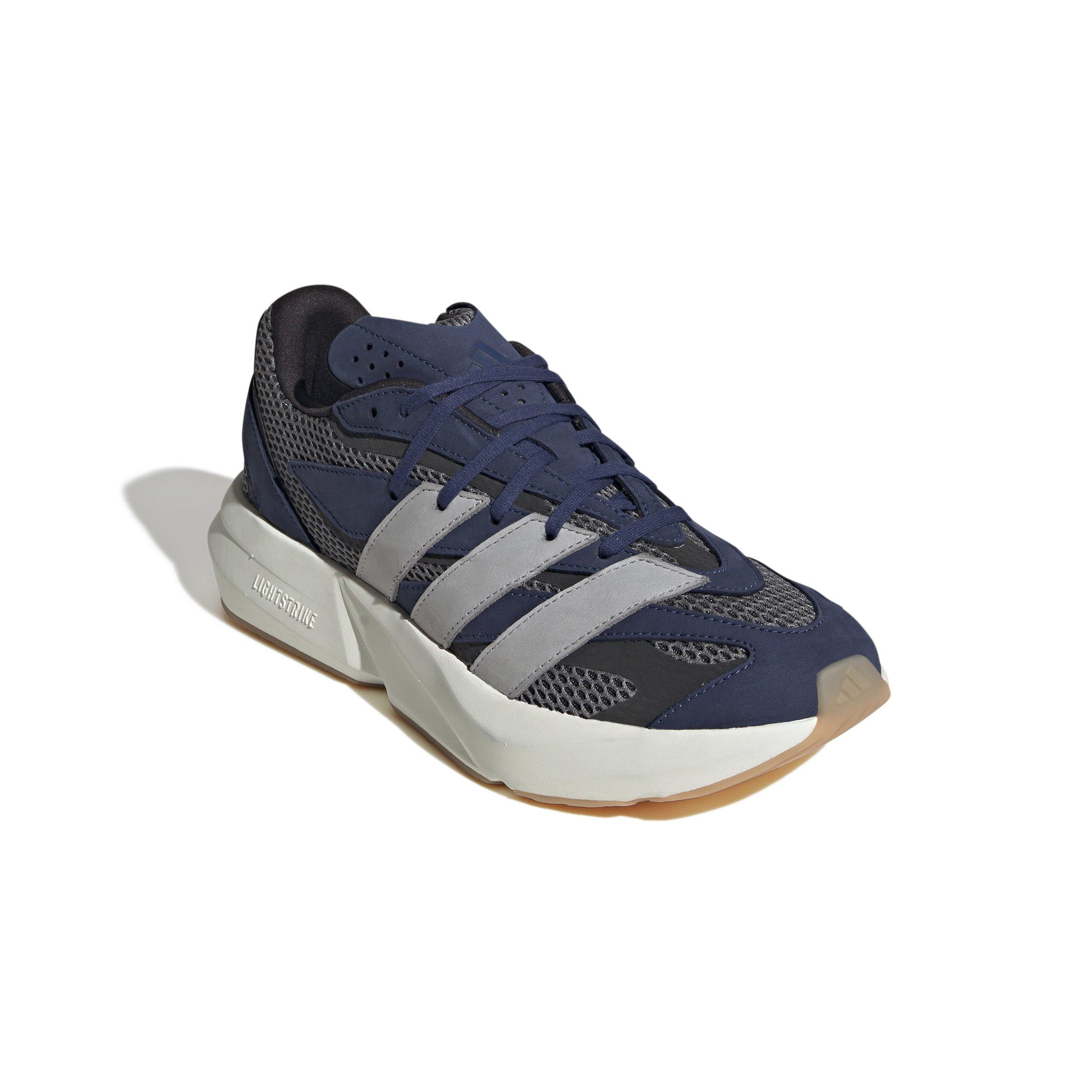 adidas Lightblaze "Dark Blue/Grey Two/Core Black" Men's Shoe - DK BLUE/GREY/BLACK Thumbnail View 3