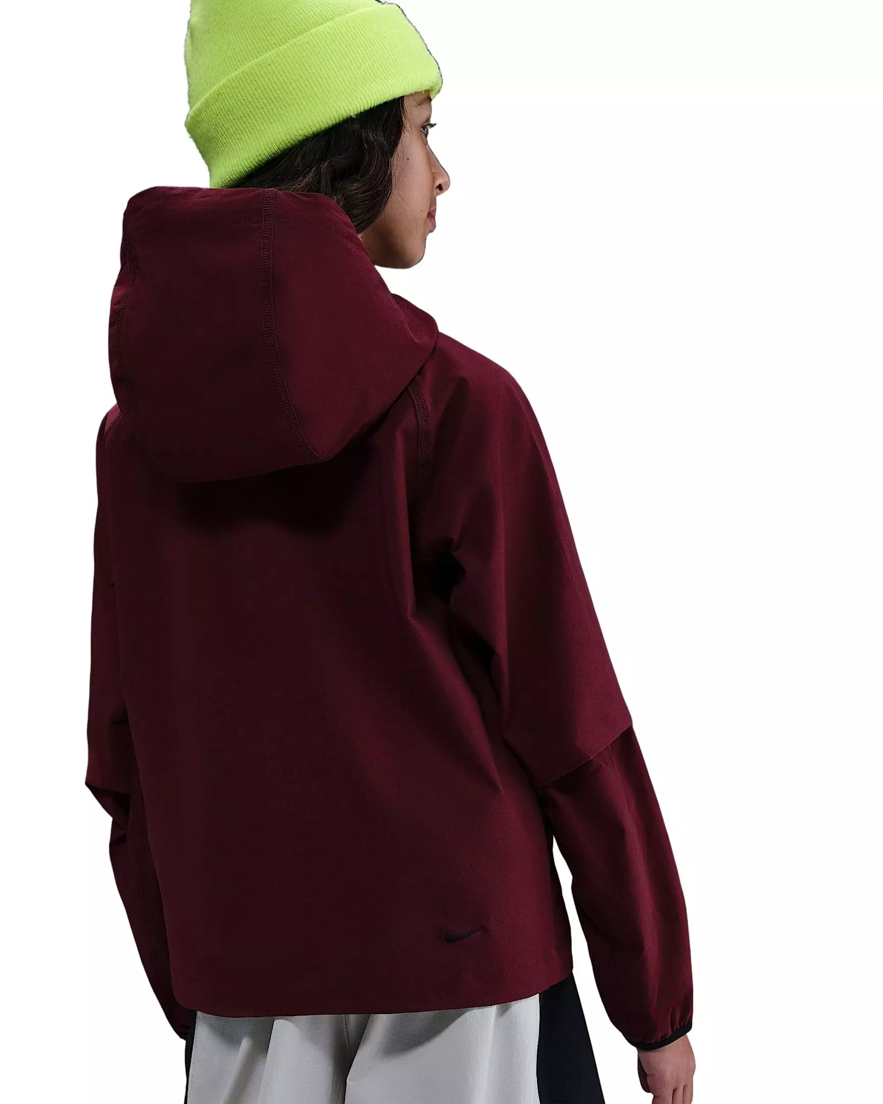 Nike Big Boys' Tech Woven Jacket - Red - RED