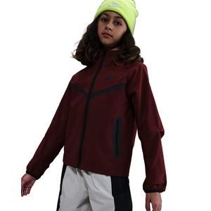 Nike Big Boys' Tech Woven Jacket - Red