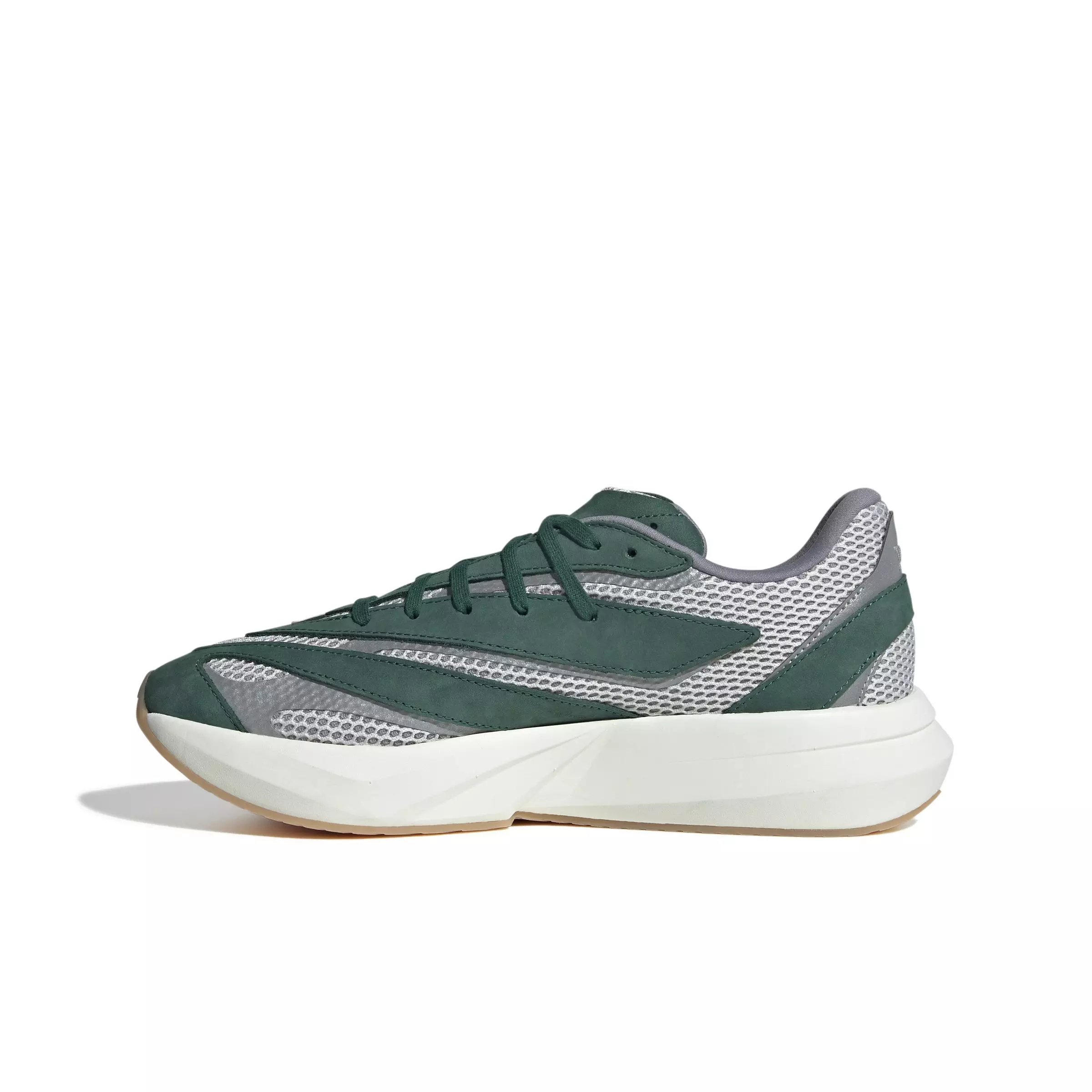 adidas Lightblaze "Collegiate Green/Off White/Matte Silver" Men's Shoe - GREEN/OFF WHITE/SILVER