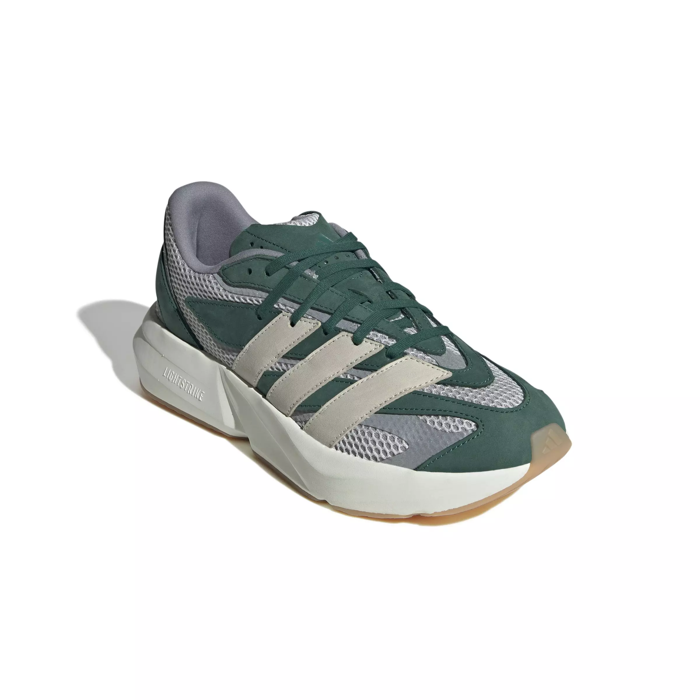 adidas Lightblaze "Collegiate Green/Off White/Matte Silver" Men's Shoe - GREEN/OFF WHITE/SILVER