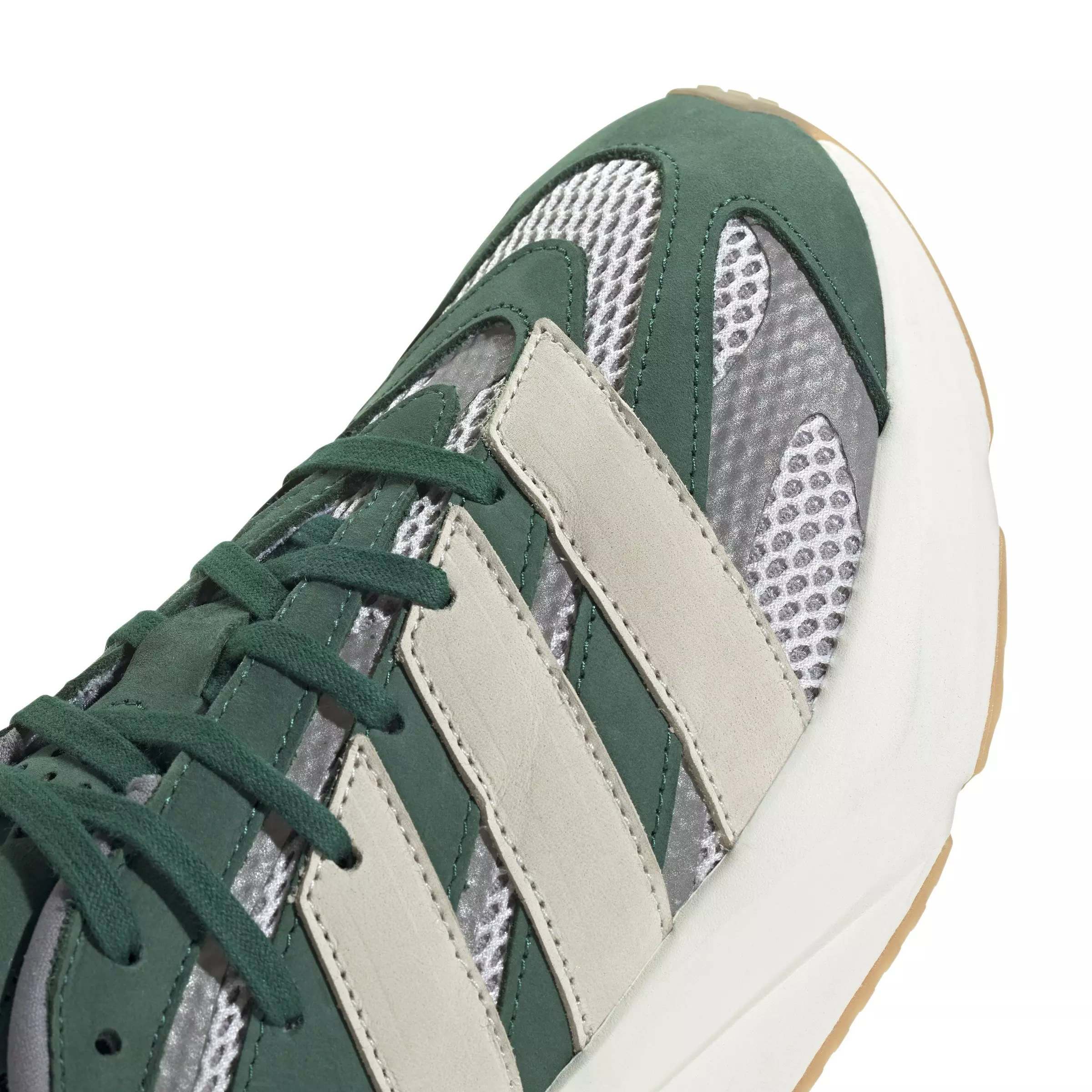 adidas Lightblaze "Collegiate Green/Off White/Matte Silver" Men's Shoe - GREEN/OFF WHITE/SILVER