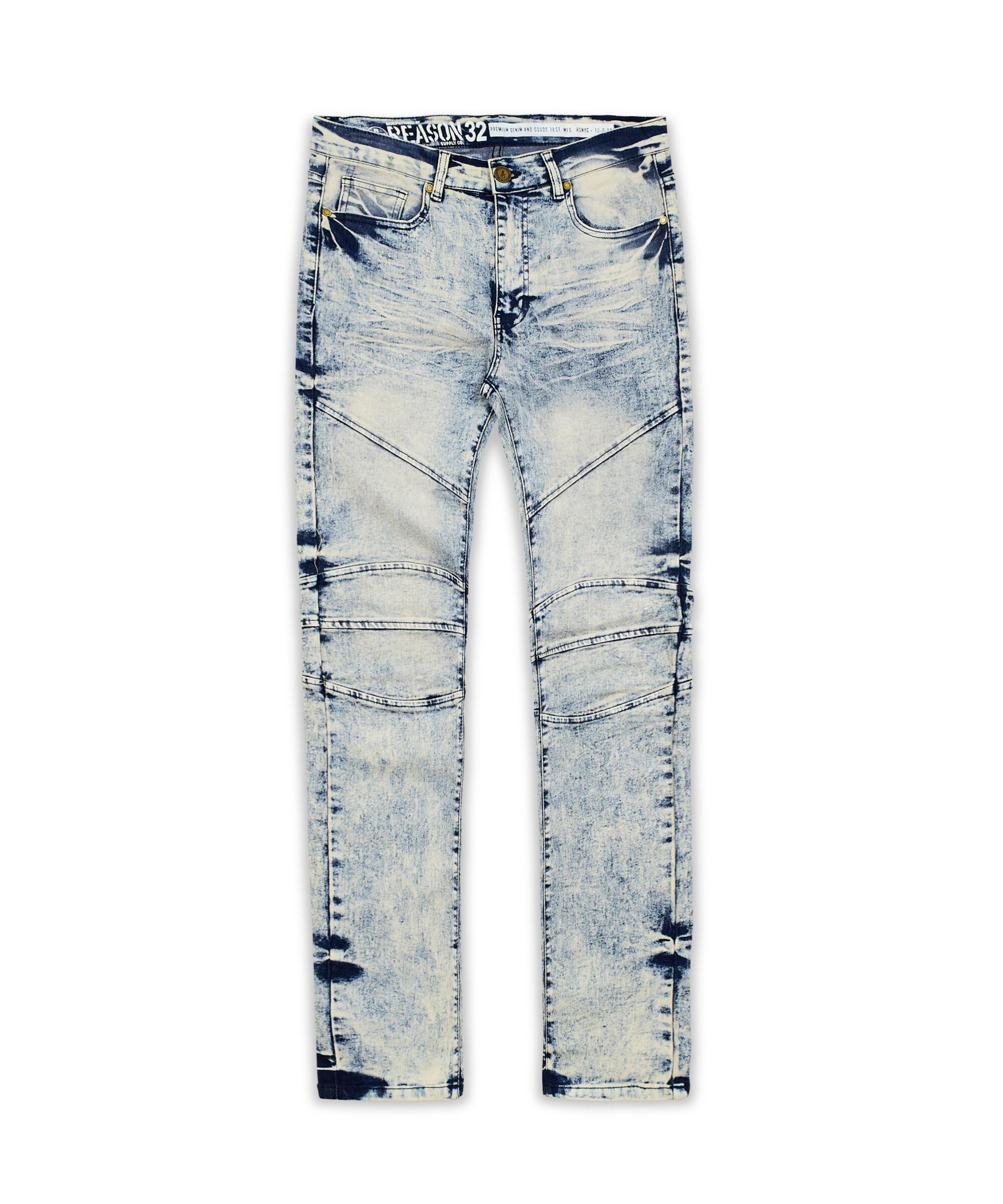 Smoke Rise Men's Varsity Slim Fit Denim Jeans - Hibbett