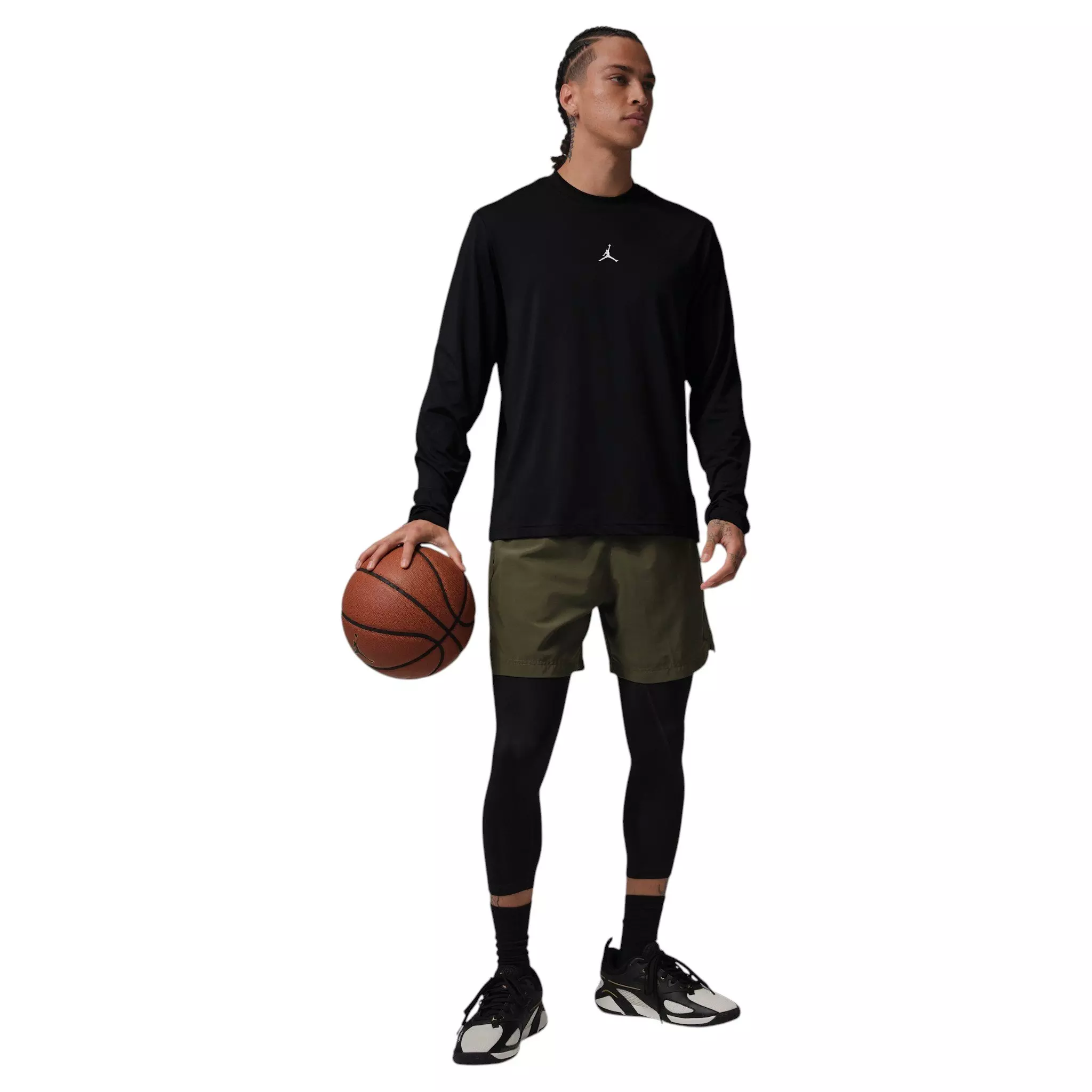 Jordan Sport Essentials Dri-FIT Long-Sleeve Top - BLACK