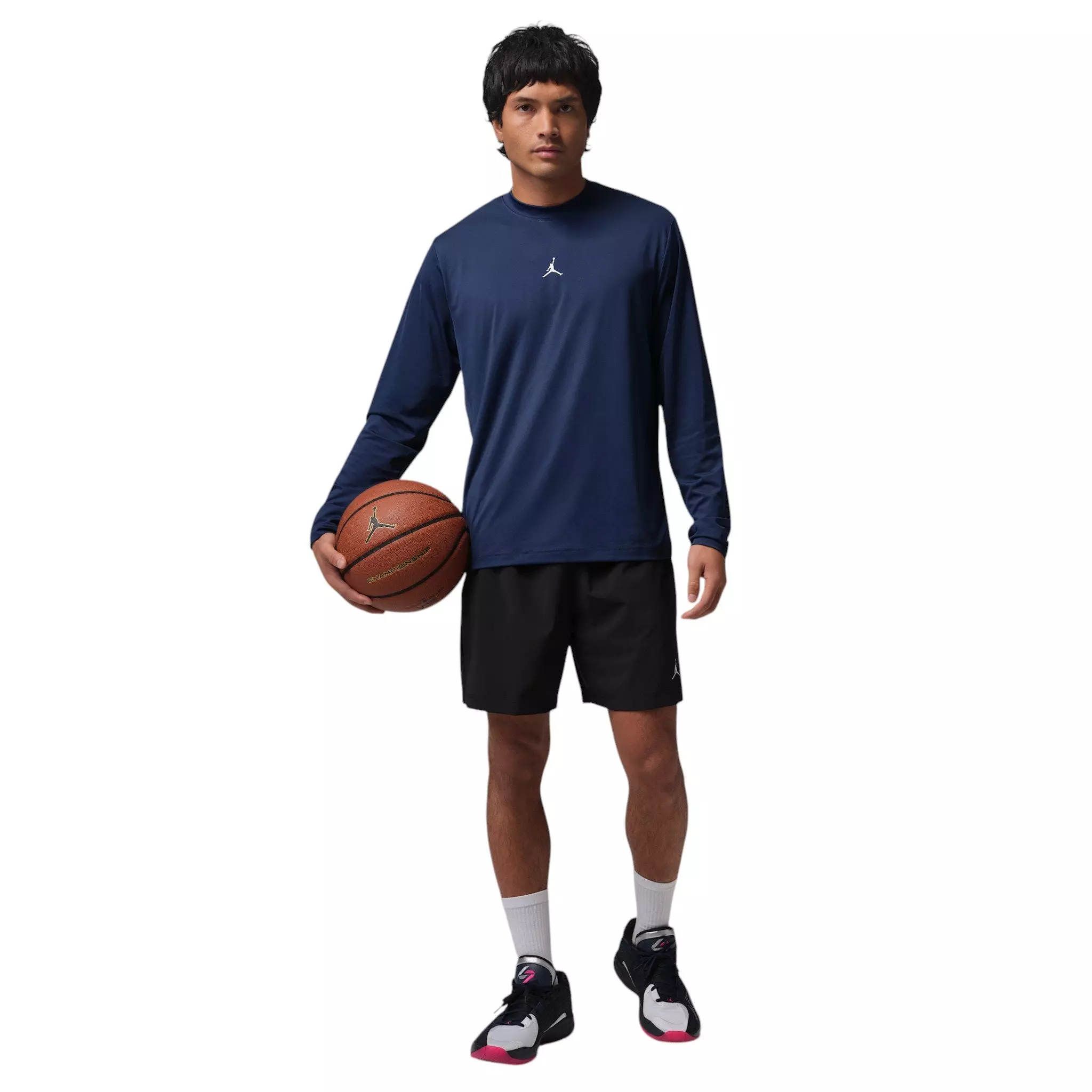 Jordan Sport Essentials Dri-FIT Long-Sleeve Top - NAVY