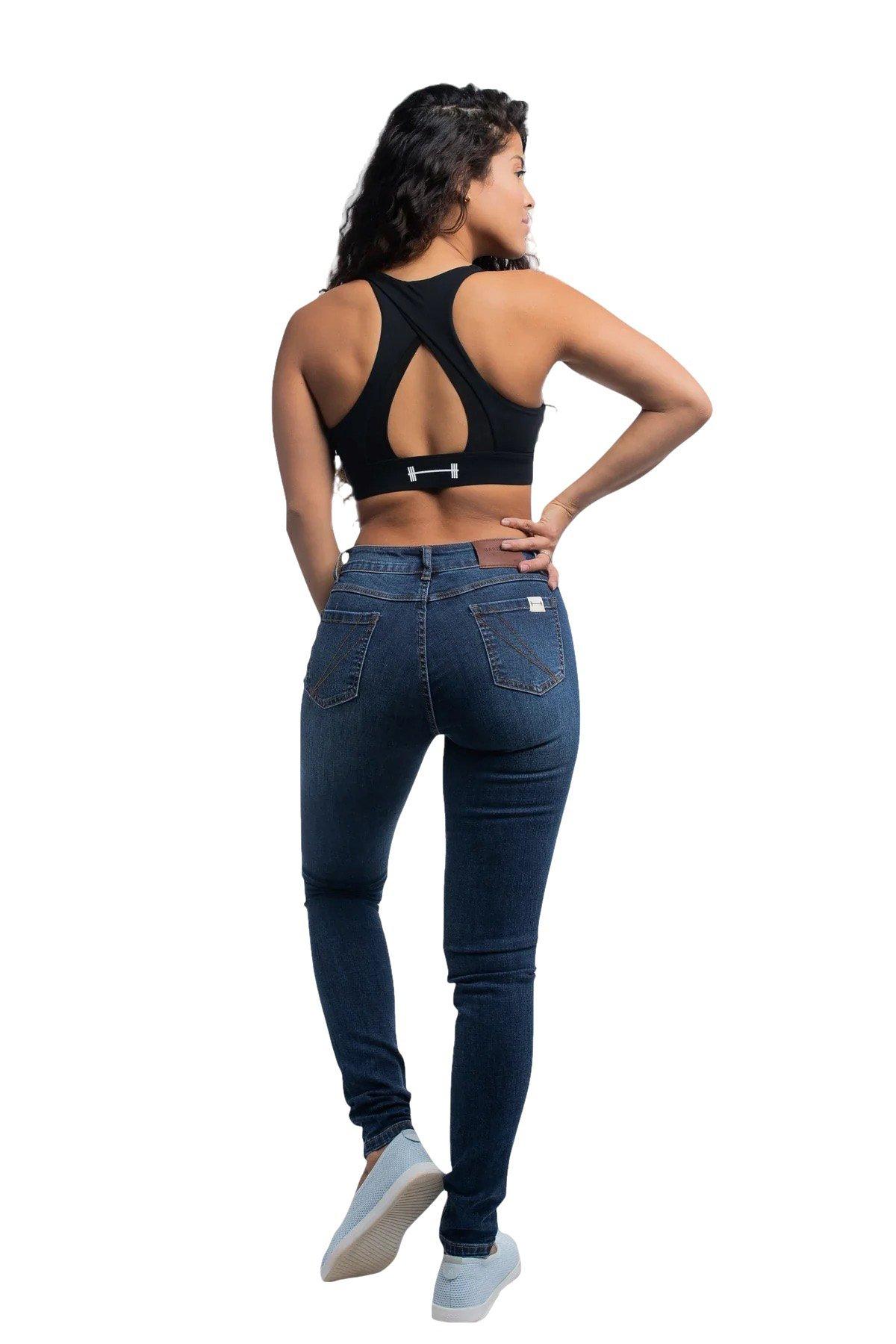 Womens Slim Athletic Fit Jeans