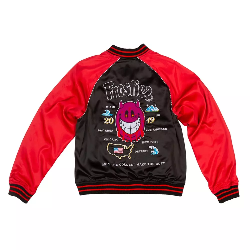 Frostiez Men's Souvenir Reversible Jacket - Red/Blue - RED/BLUE