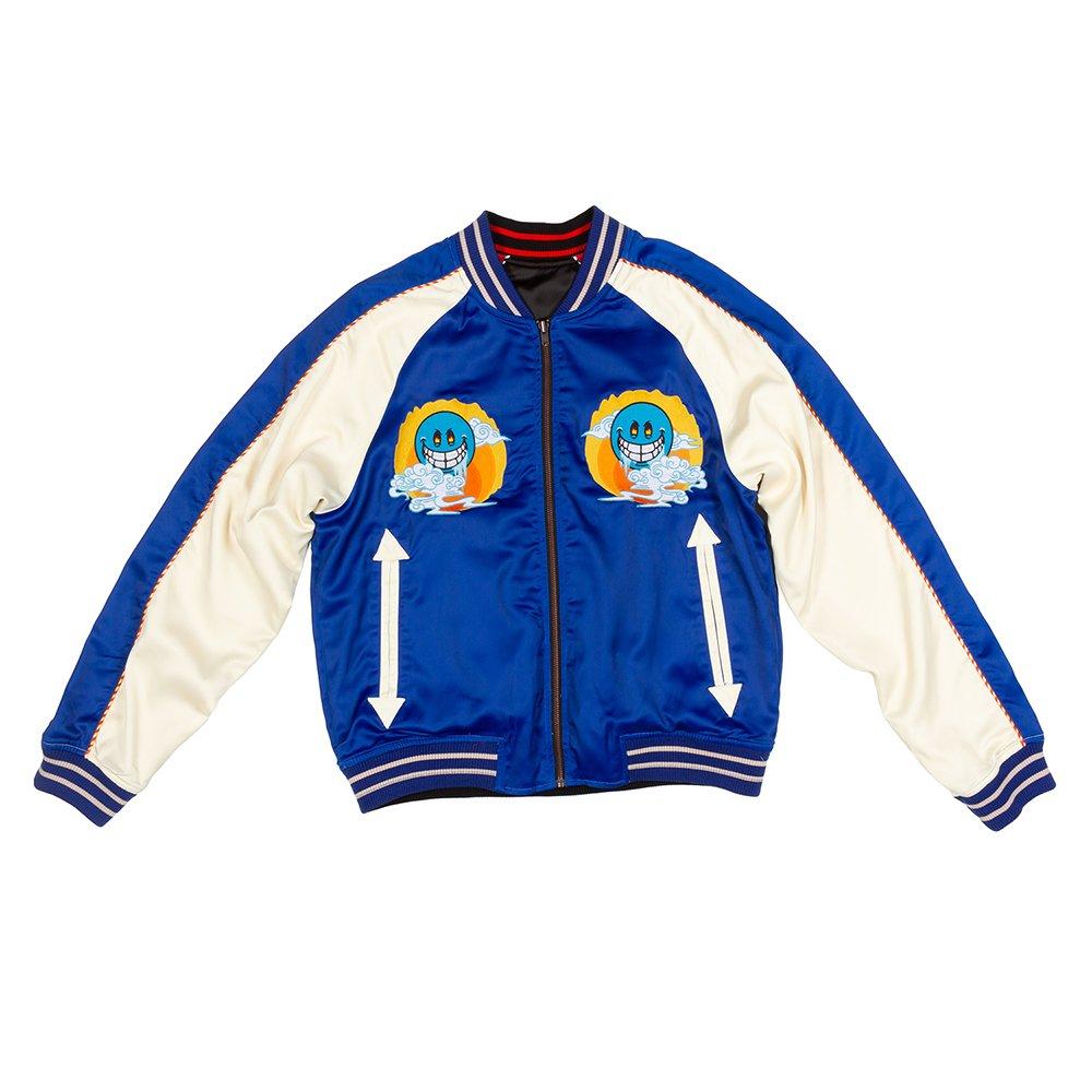 Frostiez Men's Souvenir Reversible Jacket - Red/Blue - RED/BLUE Thumbnail View 3