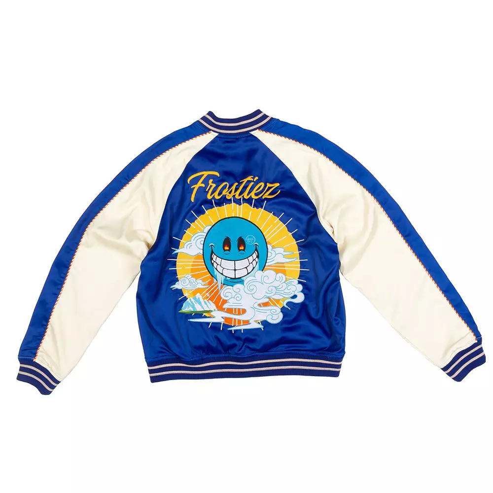 Frostiez Men's Souvenir Reversible Jacket - Red/Blue - RED/BLUE