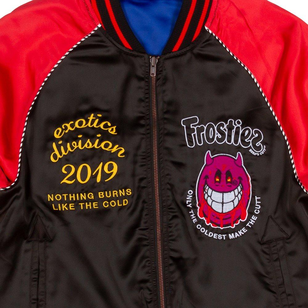 Frostiez Men's Souvenir Reversible Jacket - Red/Blue - RED/BLUE Thumbnail View 5