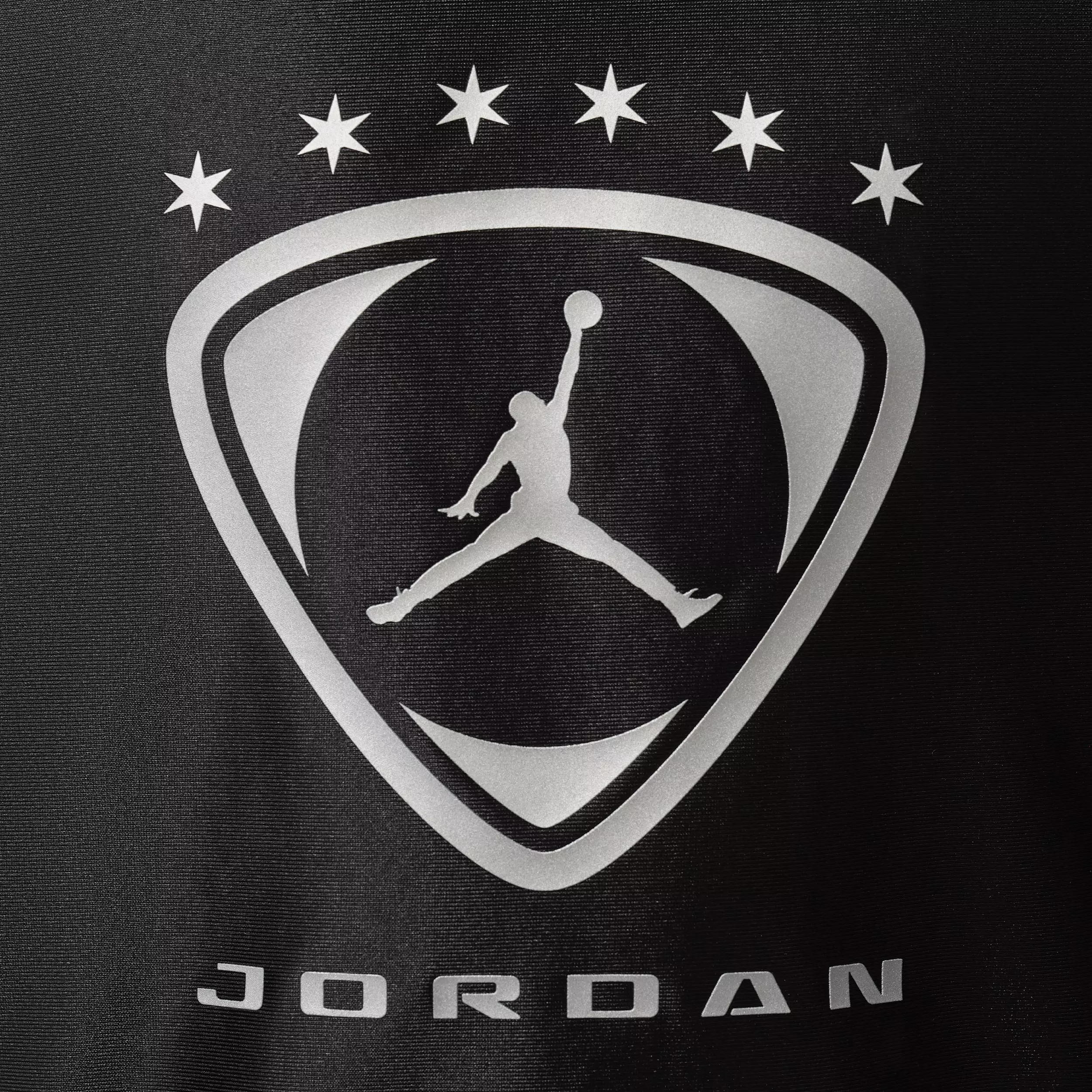 Jordan Men's Brooklyn Sleeveless Jersey - Black/White/Metallic Silver - BLACK/WHITE/SILVER